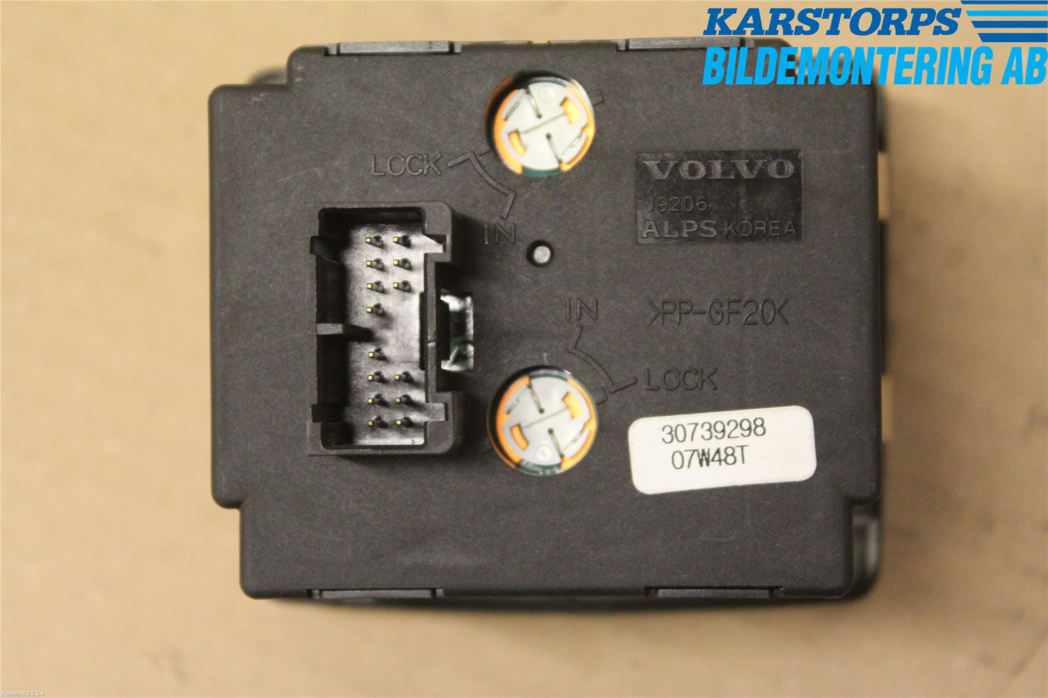 Volvo V50 08-12 Strömställare Ljus