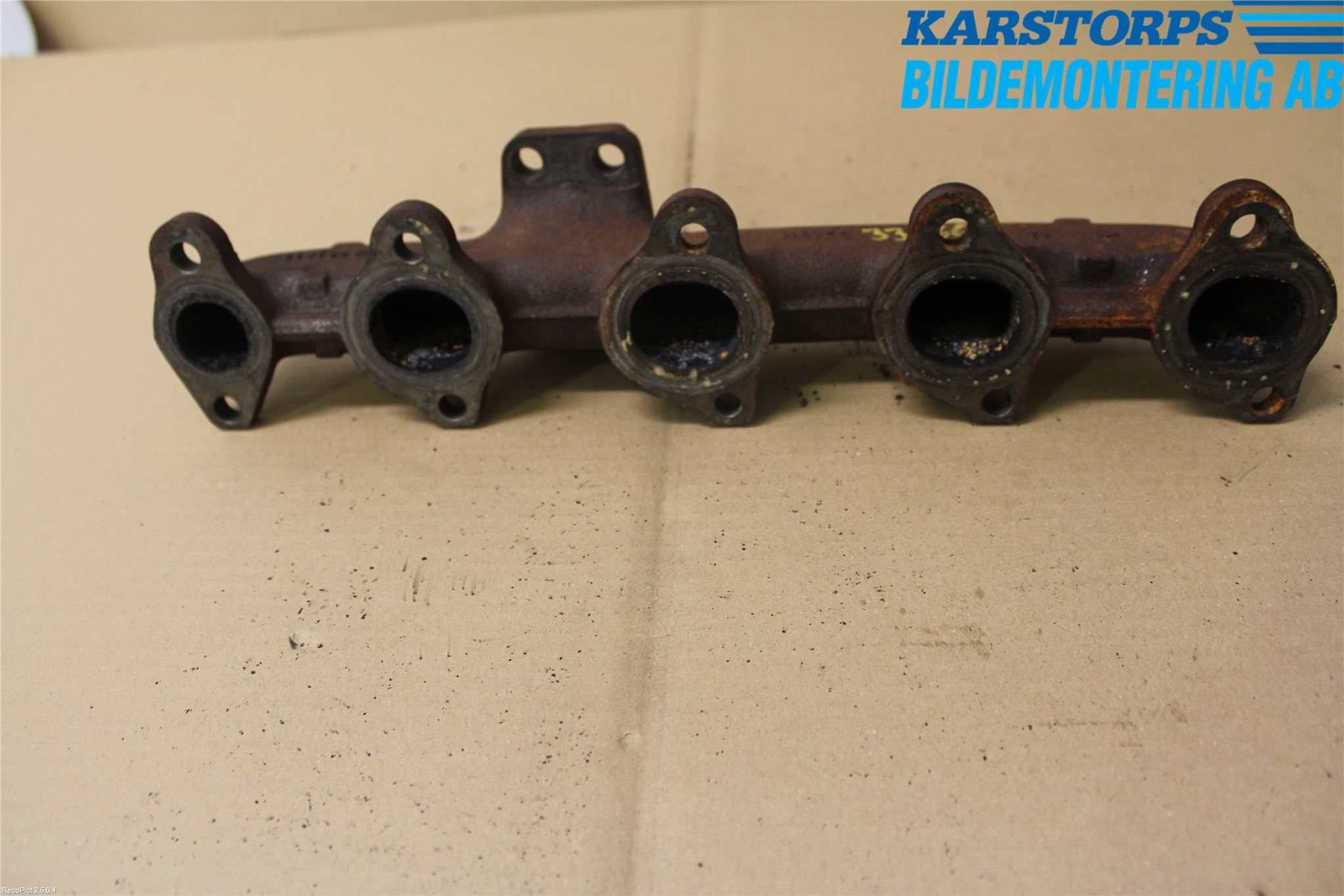 Volvo S60 11-13 Grenrör Avgas