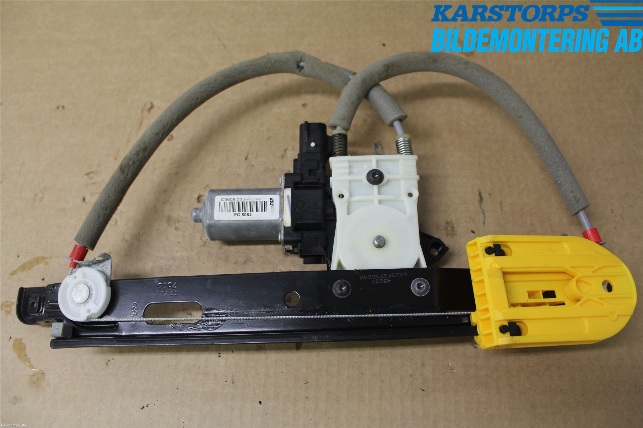 Jaguar XF 08-15 Fönsterhiss El Kompl