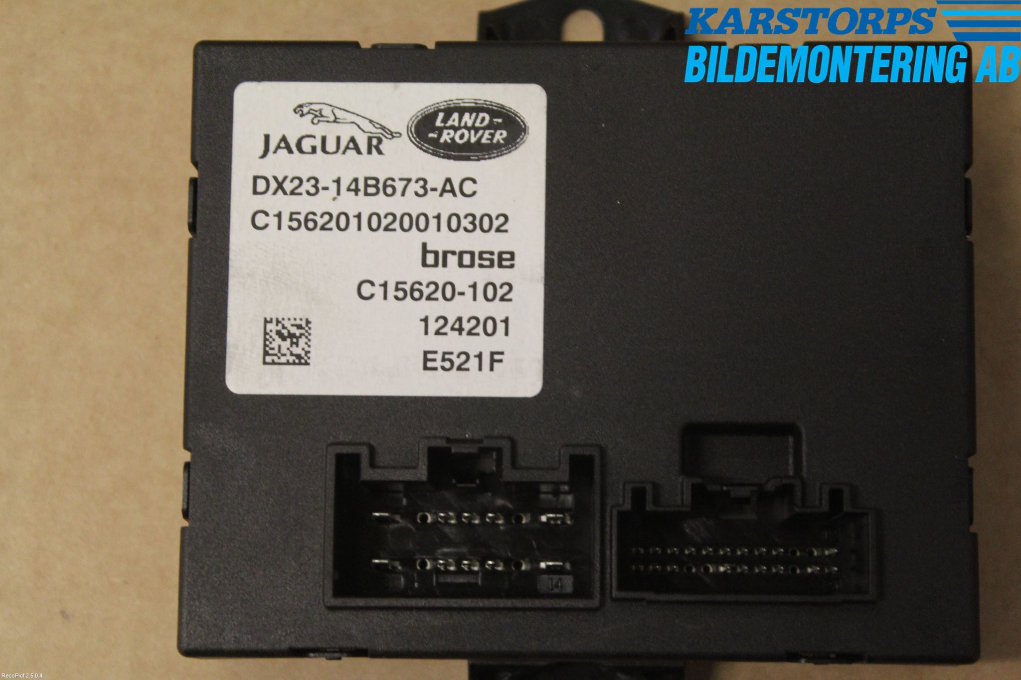 Jaguar XF 08-15 Styrenhet Baklucka