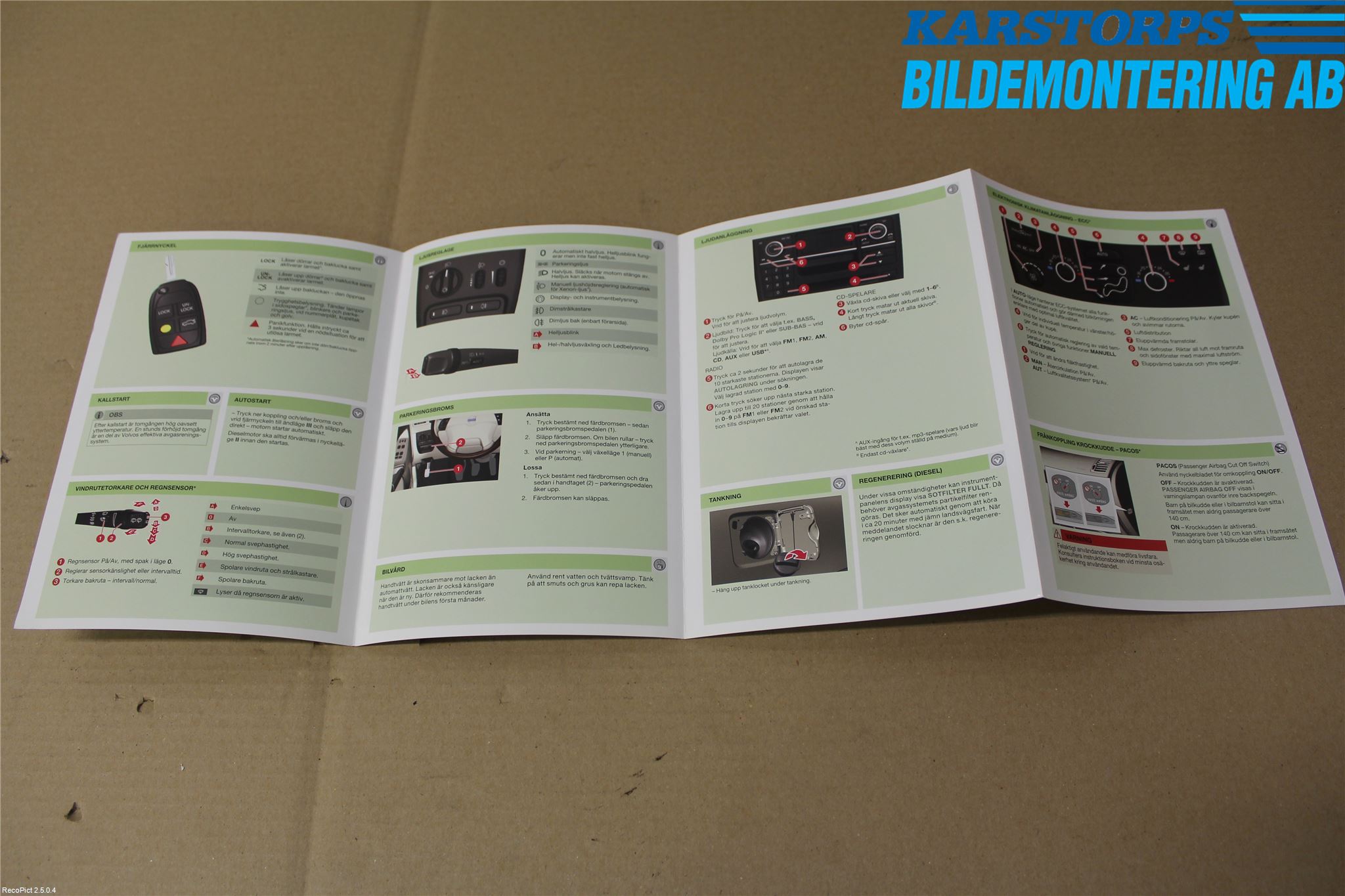 Volvo XC90 07-14 Instruktionsbok