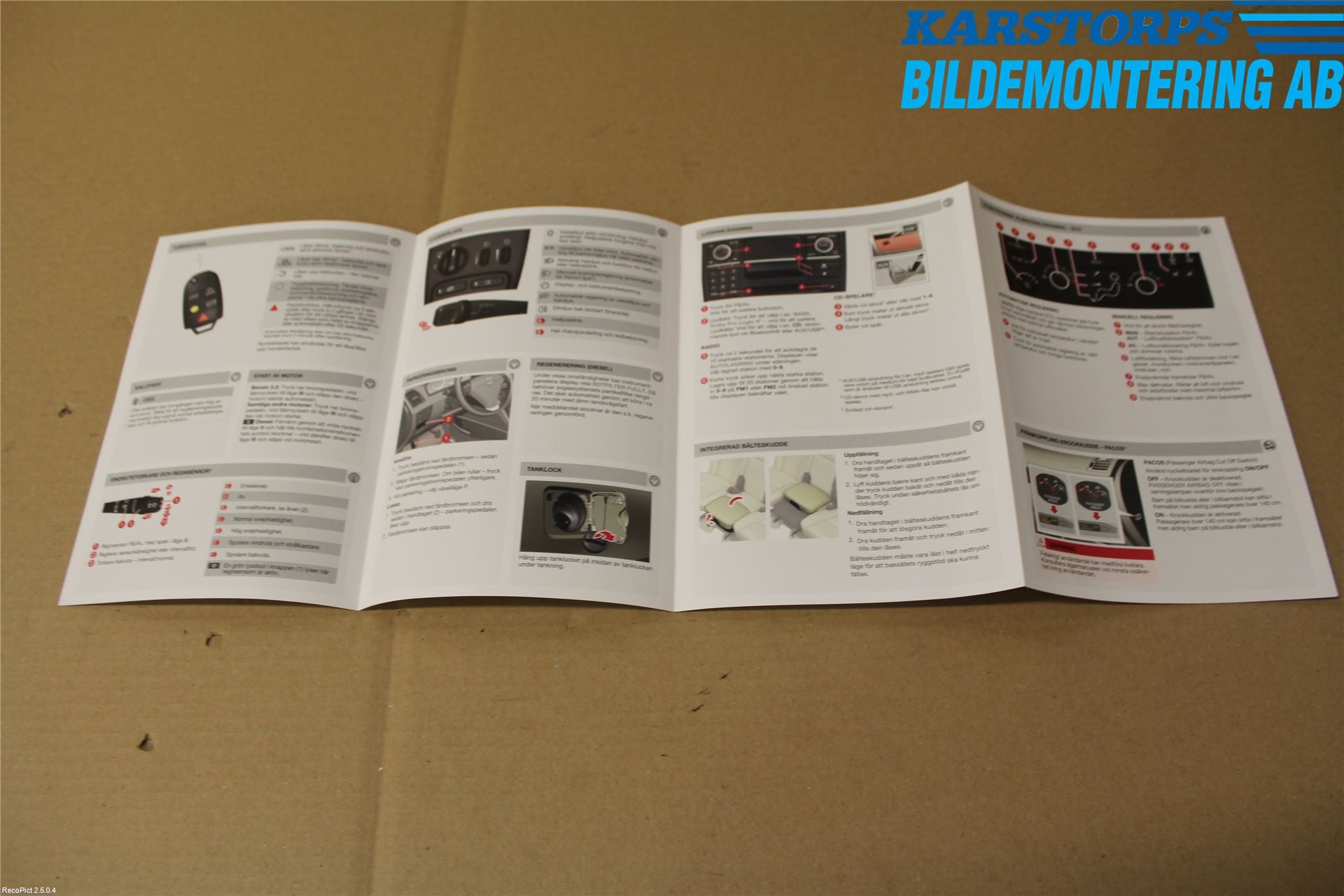 Volvo XC90 07-14 Instruktionsbok