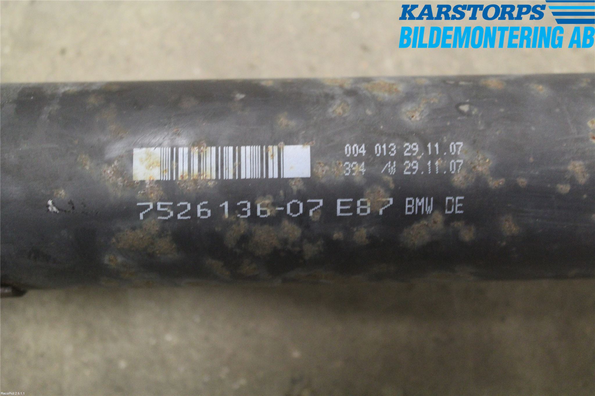 BMW 1 E87/81 5D/3D 03-11 Mellanaxel Komp