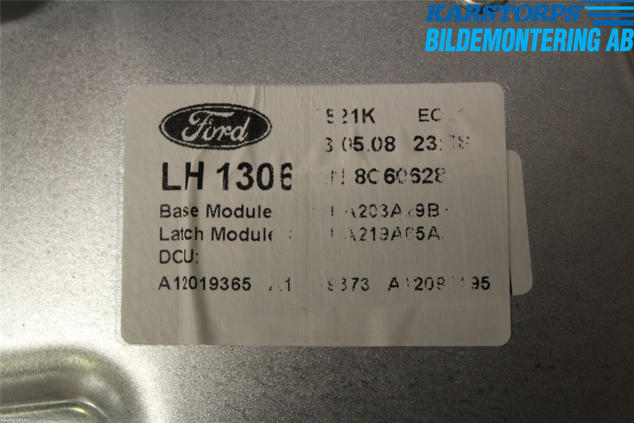 Ford FOCUS 08-11 Fönsterhissmekanism