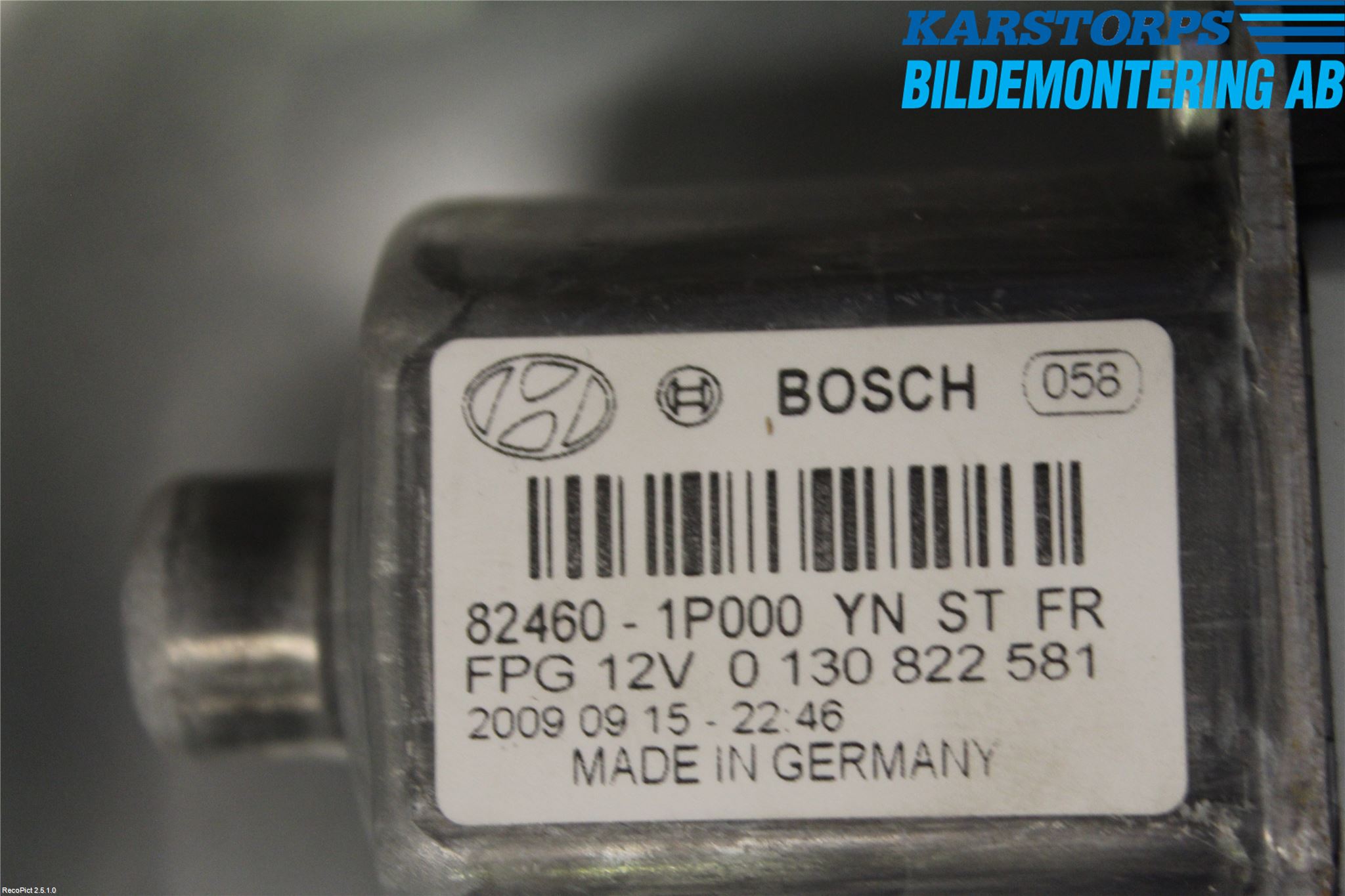 Kia VENGA 10-19 Fönsterhiss El Kompl