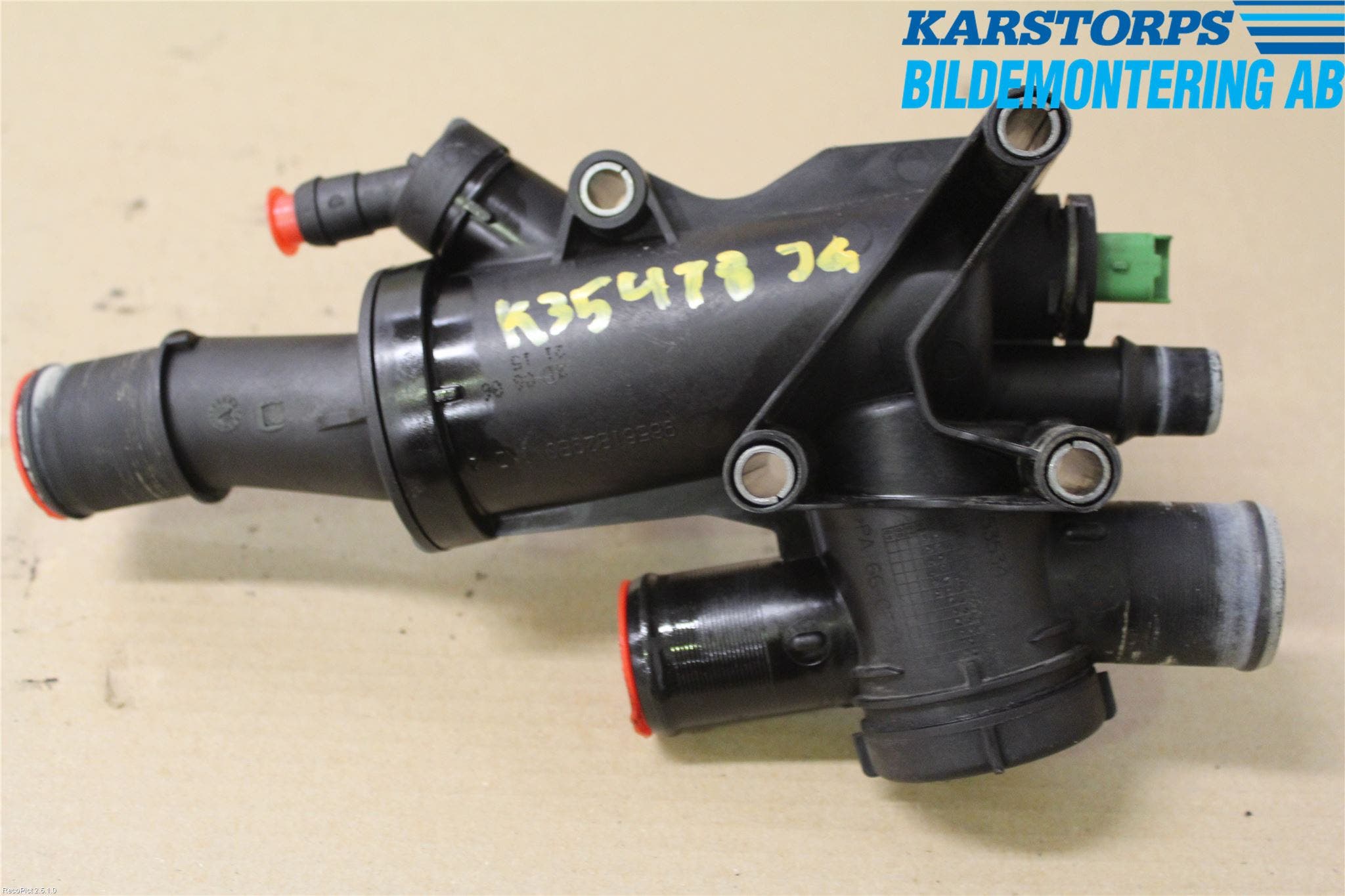 Peugeot 407 Termostathus-Lock