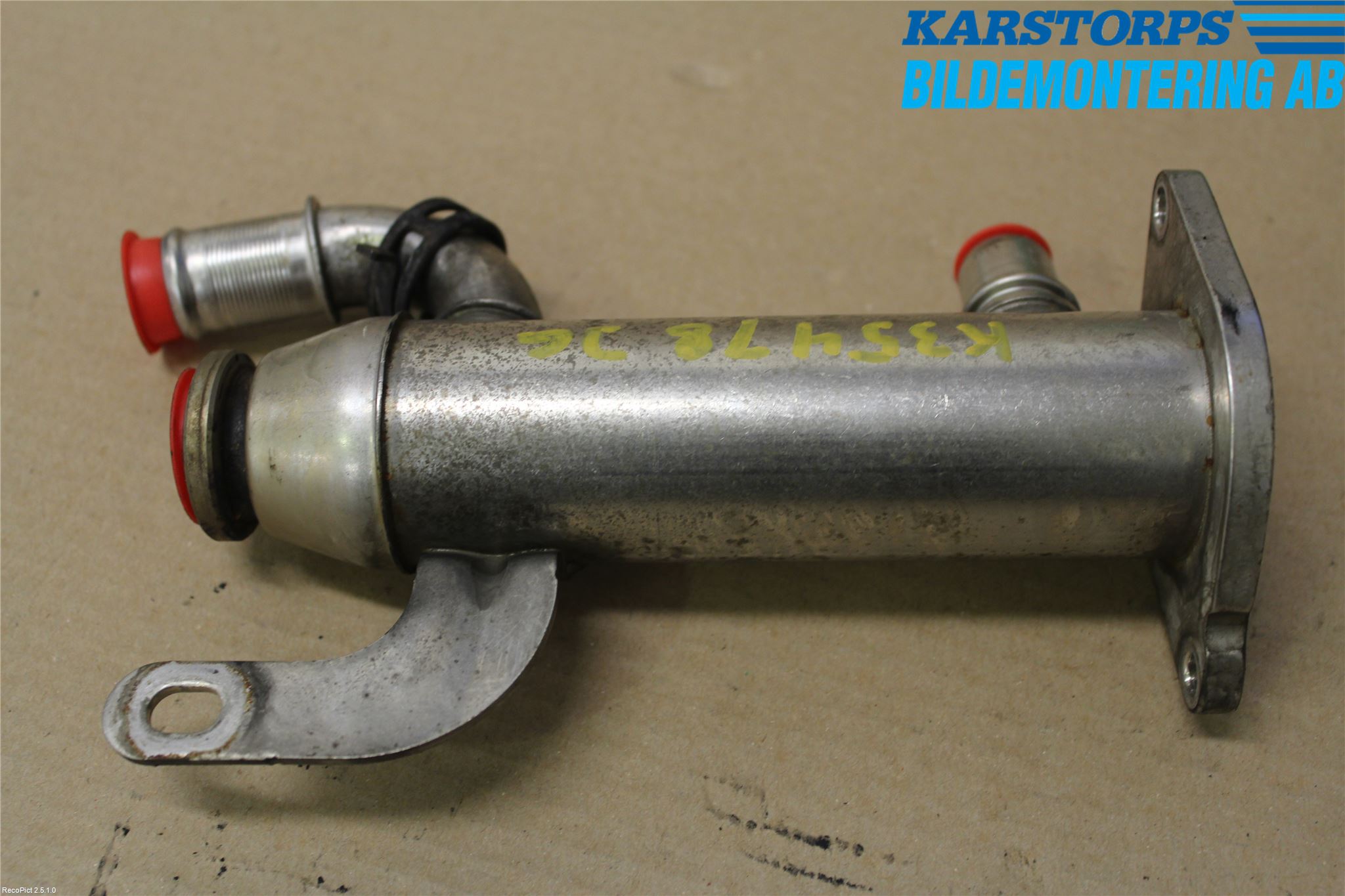 Peugeot 407 Egr Rör