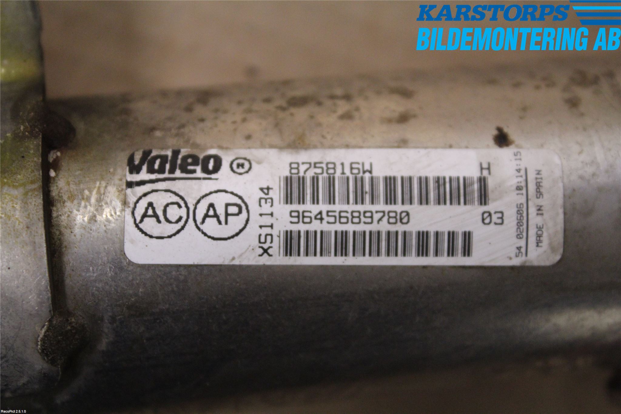 Peugeot 407 Egr Rör