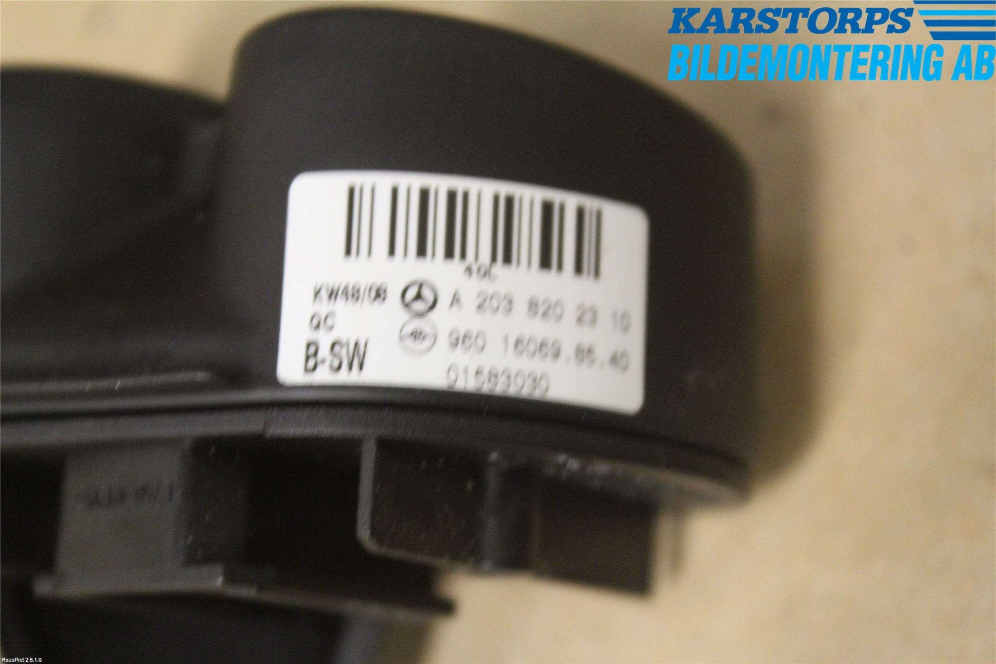 Mercedes-Benz MB E-KLASS (W211) 02-09 Strömställare Färddator