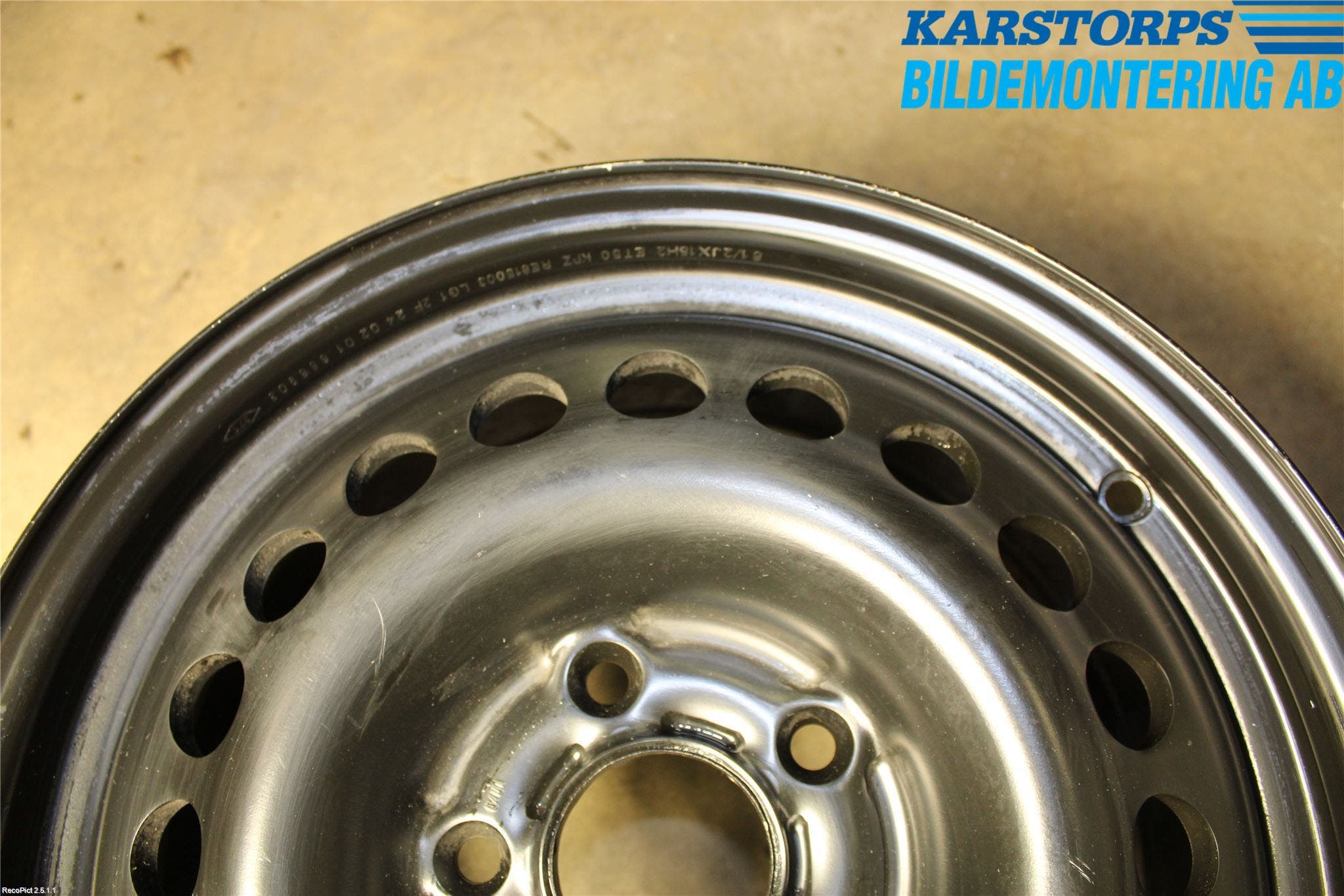 Renault LAGUNA I  94-00 Fälg Plåt