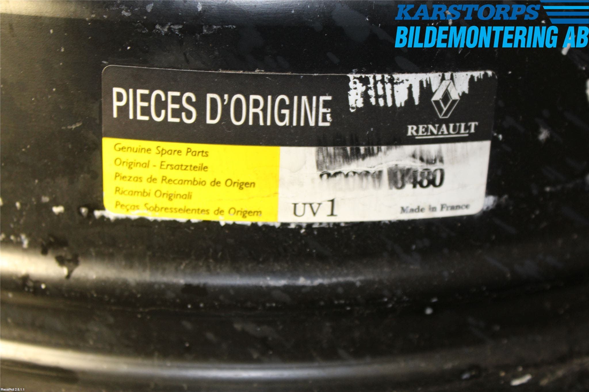 Renault LAGUNA I  94-00 Fälg Plåt