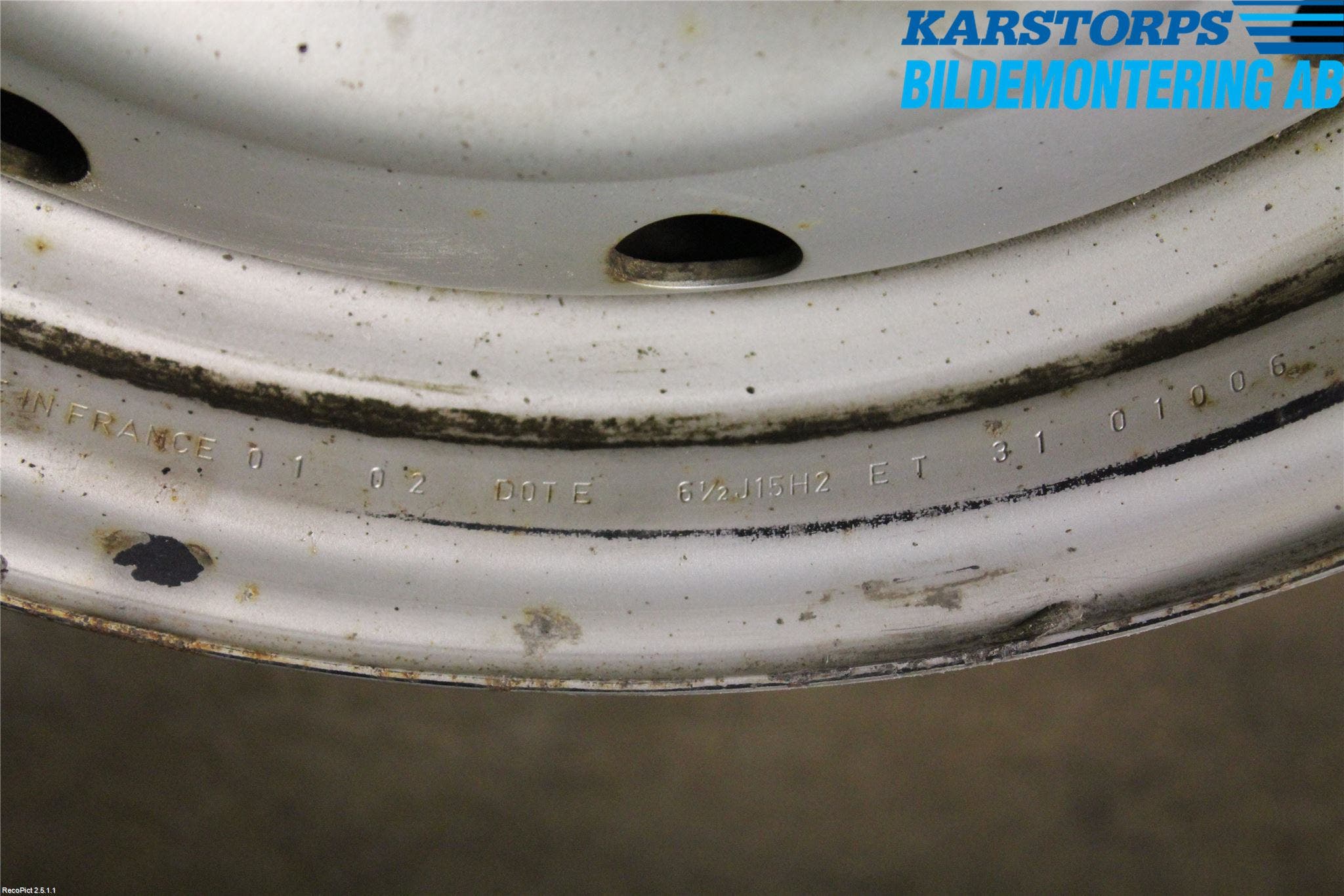 Peugeot PARTNER   03-08 Fälg Plåt