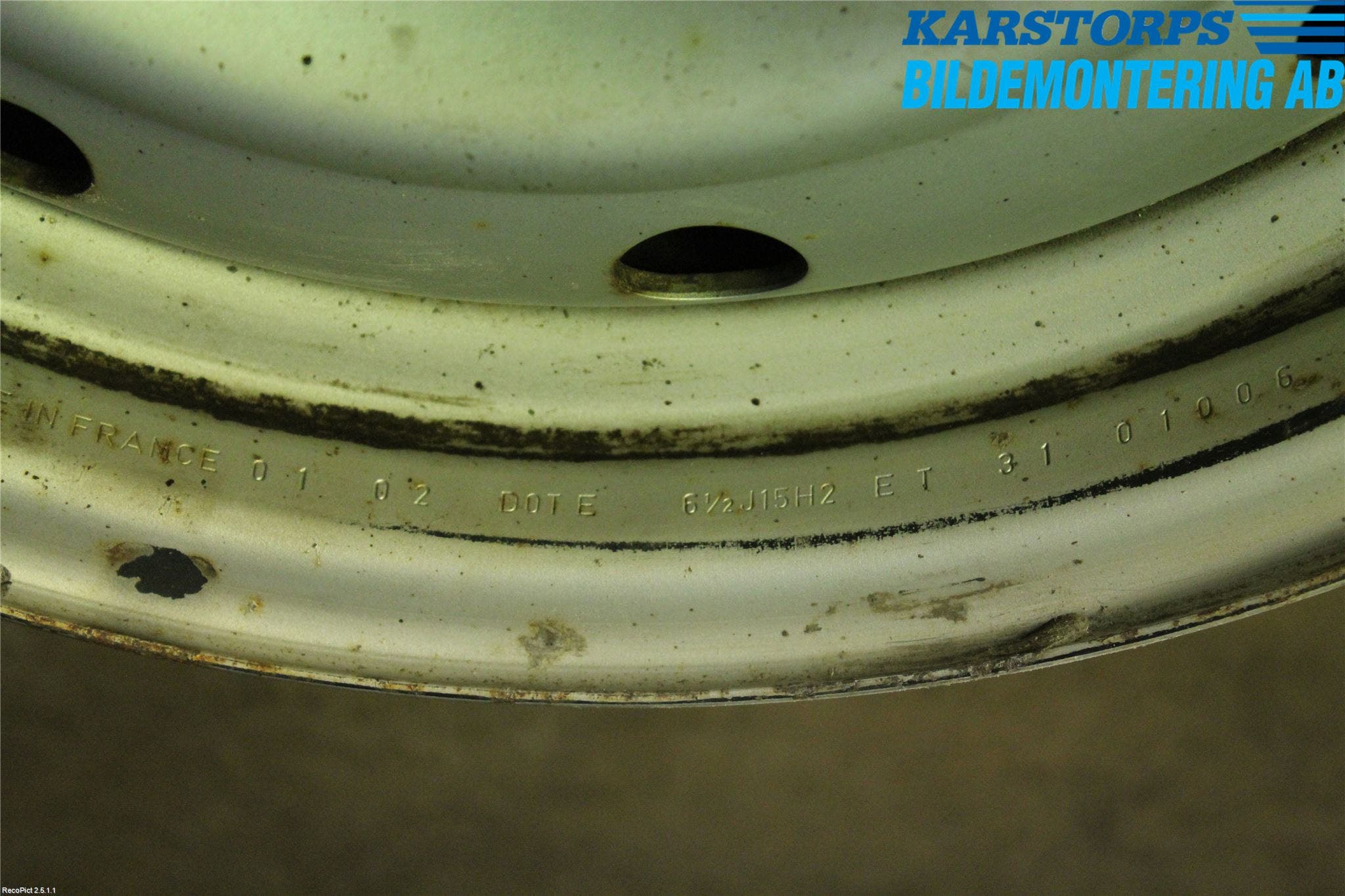 Peugeot PARTNER   03-08 Fälg Plåt