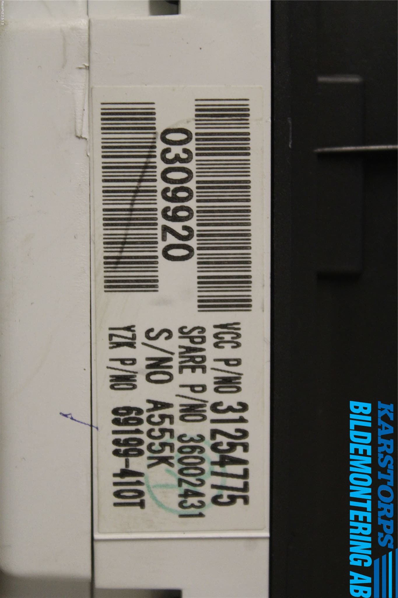 Volvo V50 08-12 Instrument Komb