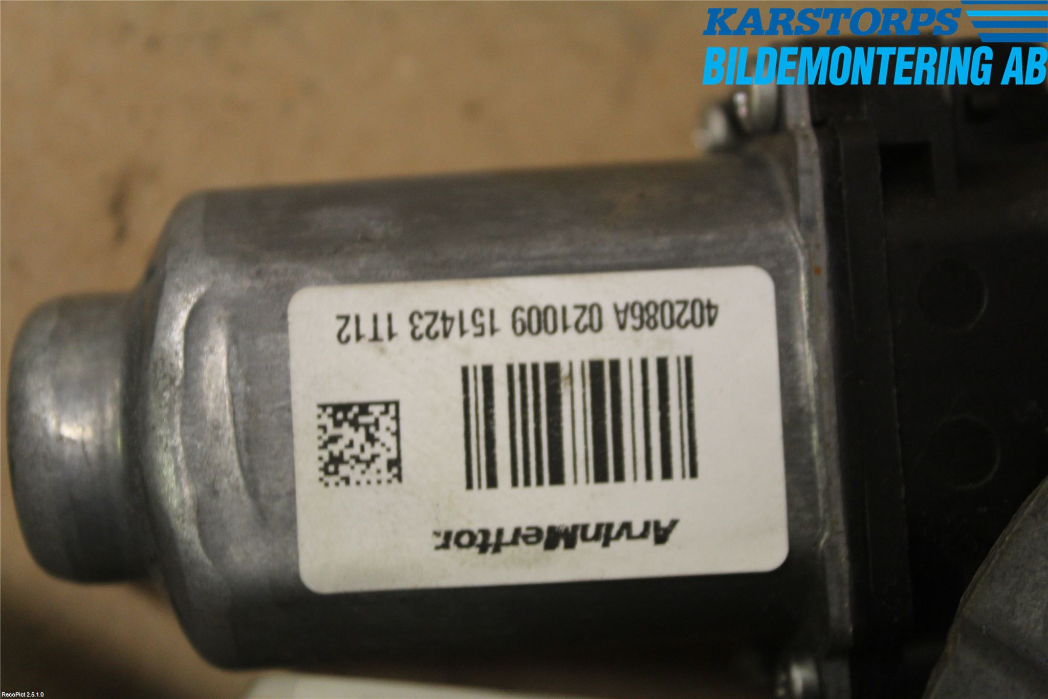 Renault KANGOO II 08-14 Fönsterhiss El Kompl