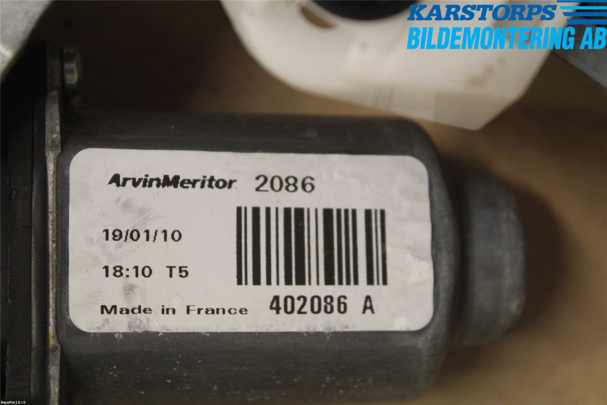 Renault KANGOO II 08-14 Fönsterhiss El Kompl