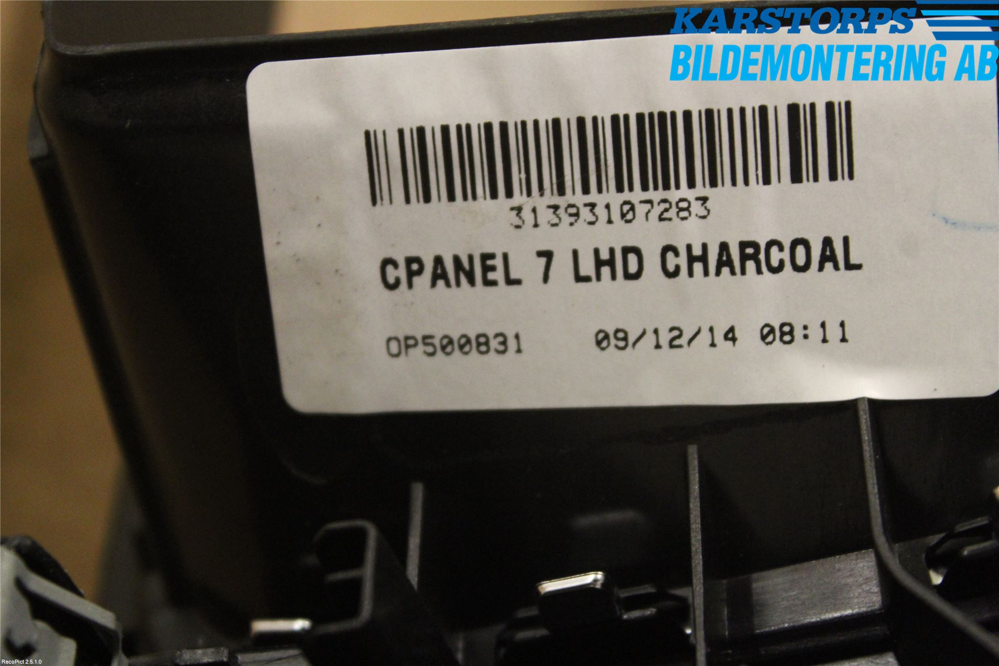 Volvo V40 12-19 Instrumentsarg