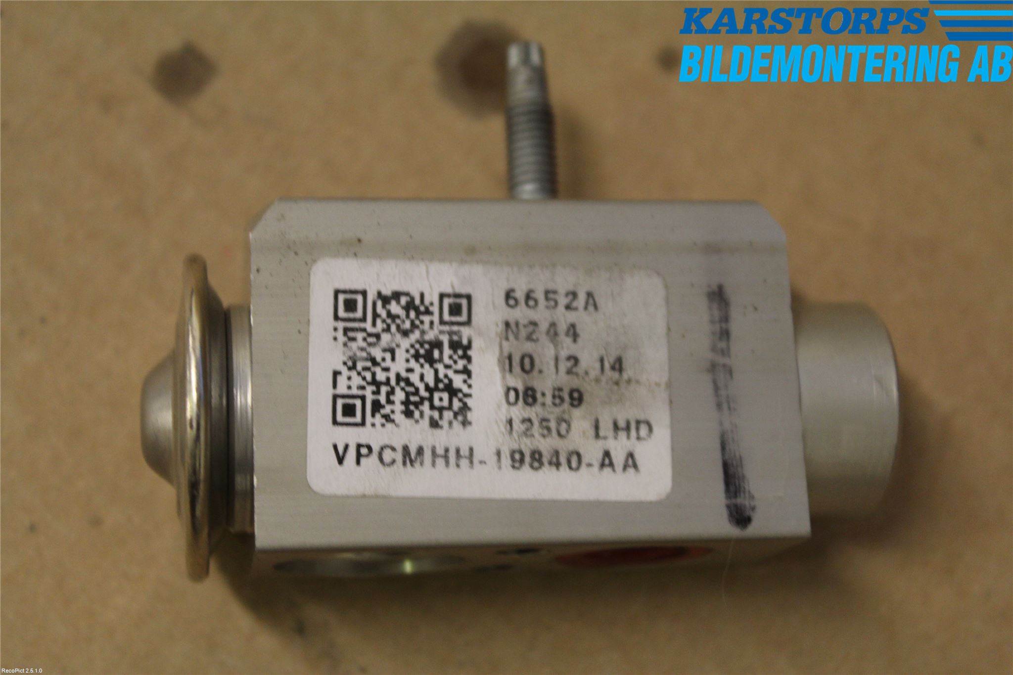 Volvo V40 12-19 Ac Expansionsventil