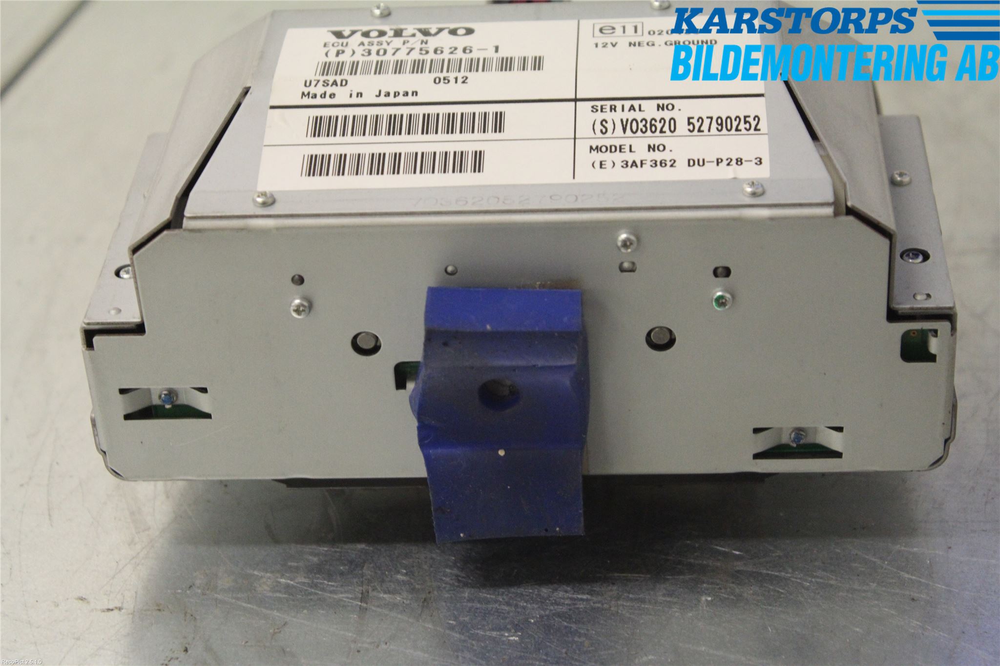 Volvo XC90 03-06 Gps Navigator