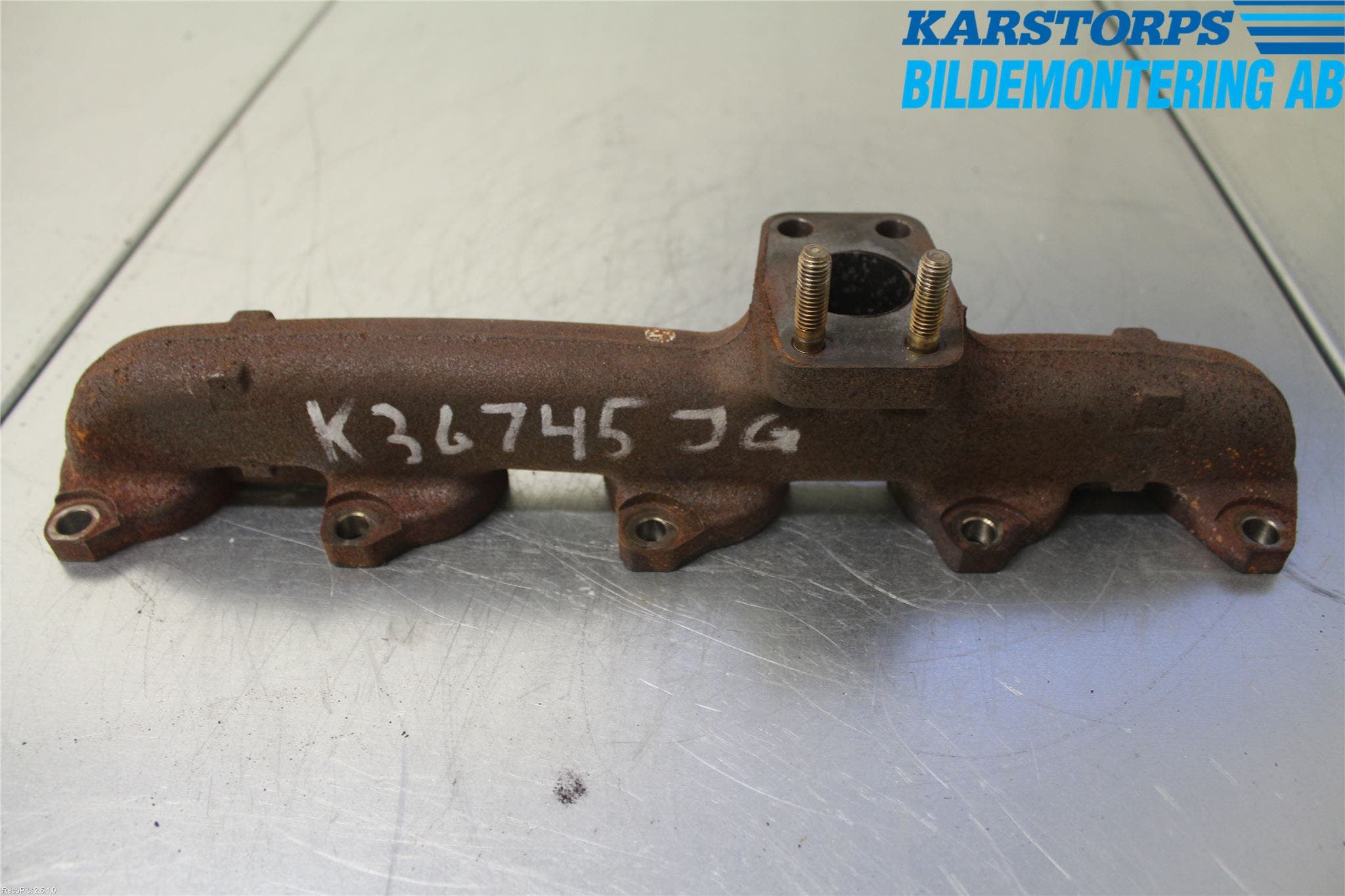 Volvo V50 08-12 Grenrör Avgas