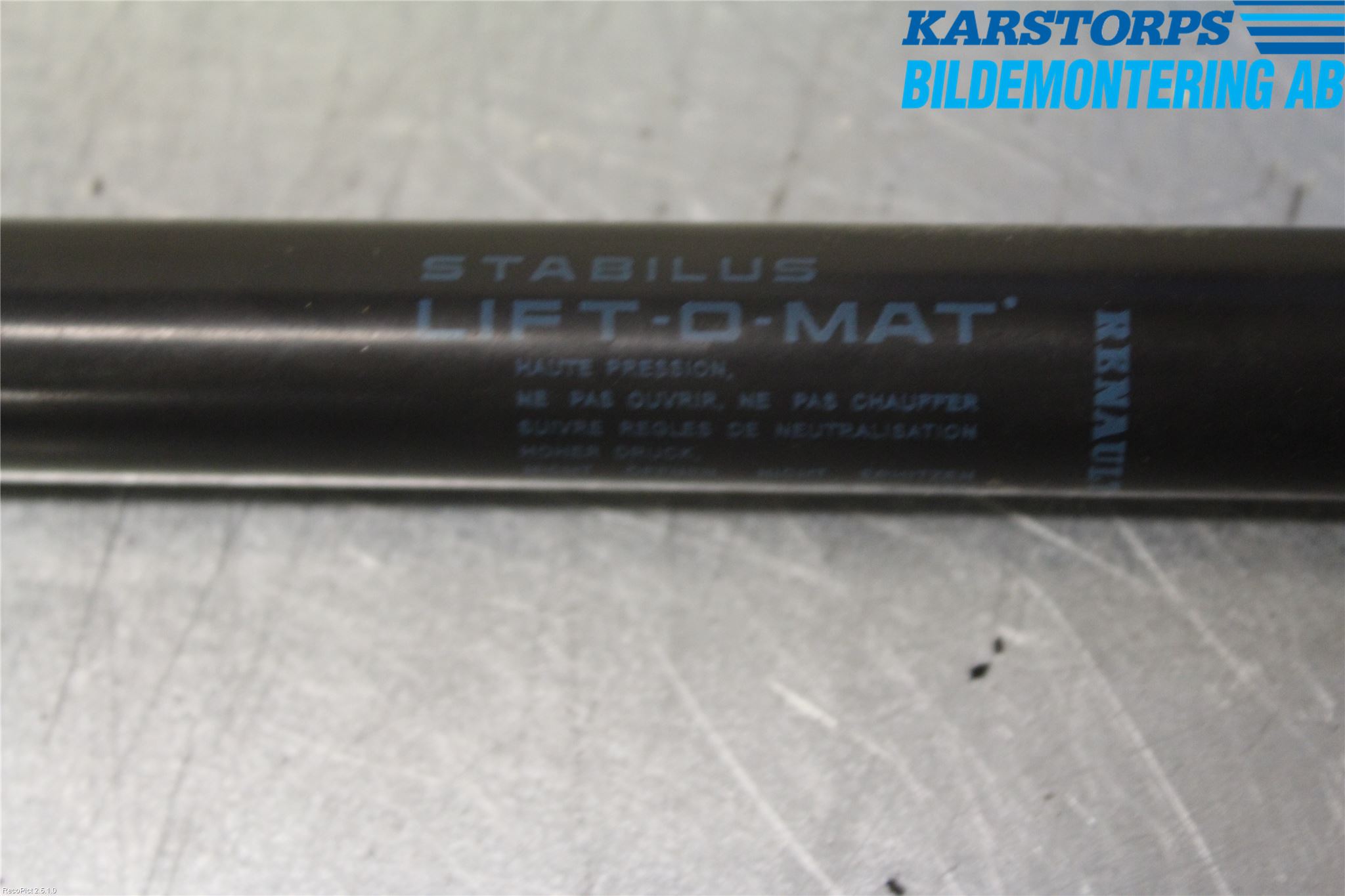 Renault MEGANE III 09-15 Gasfjäder Baklucka