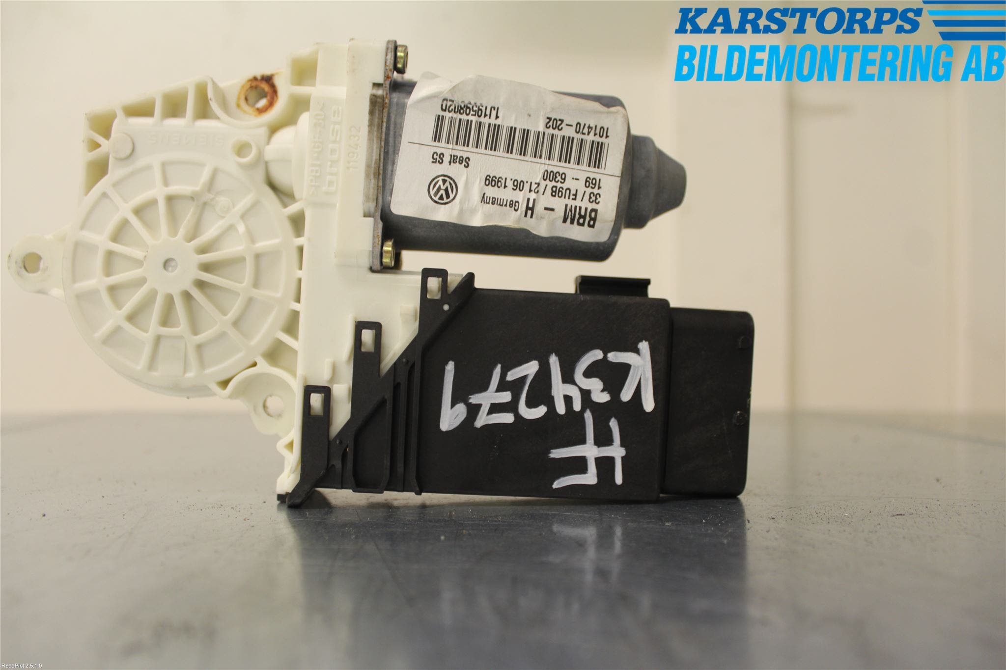 Seat TOLEDO 1M 99-04 Fönsterhissmotor