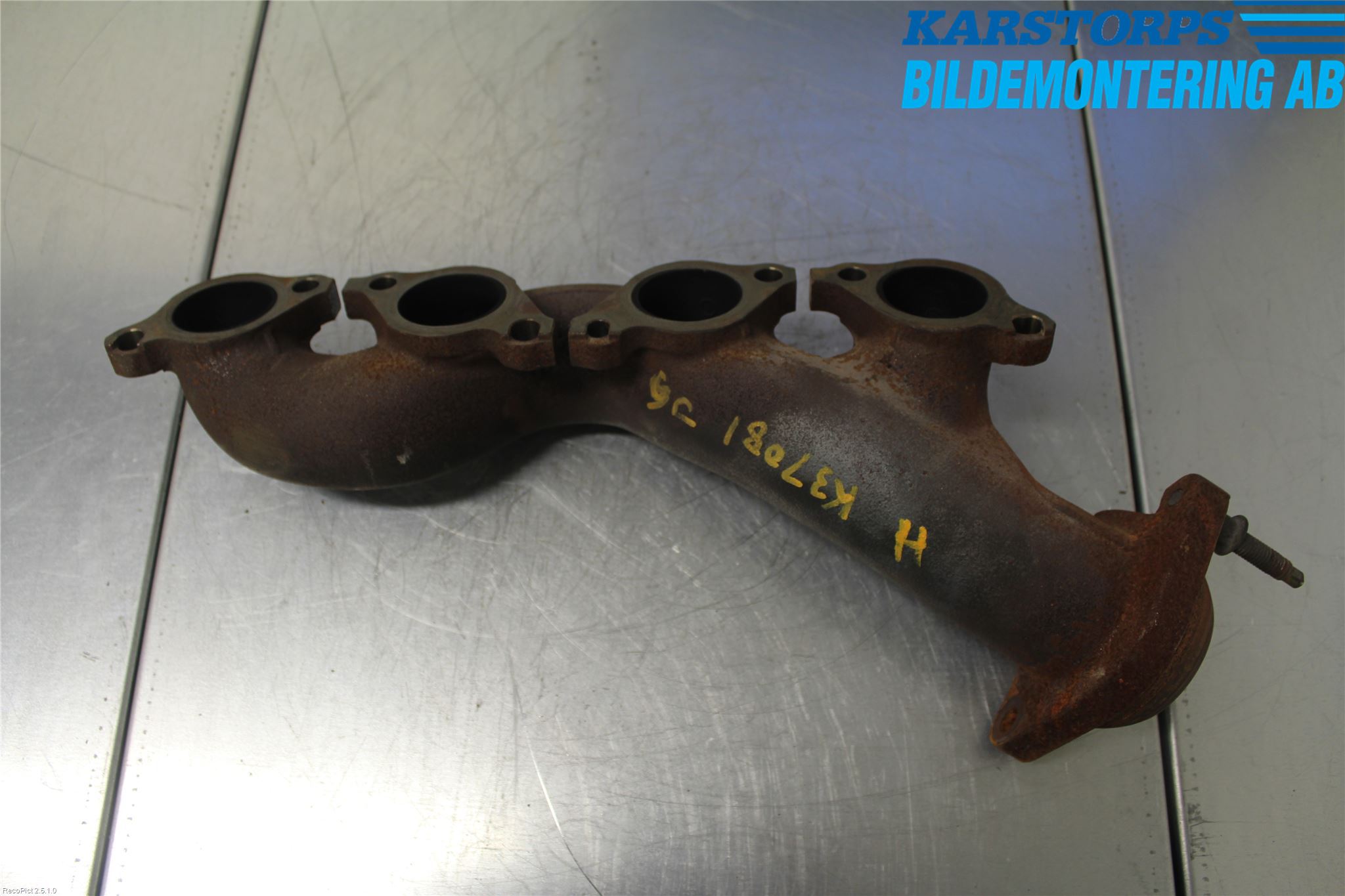 Jaguar XK/XKR 06-14 Grenrör Avgas