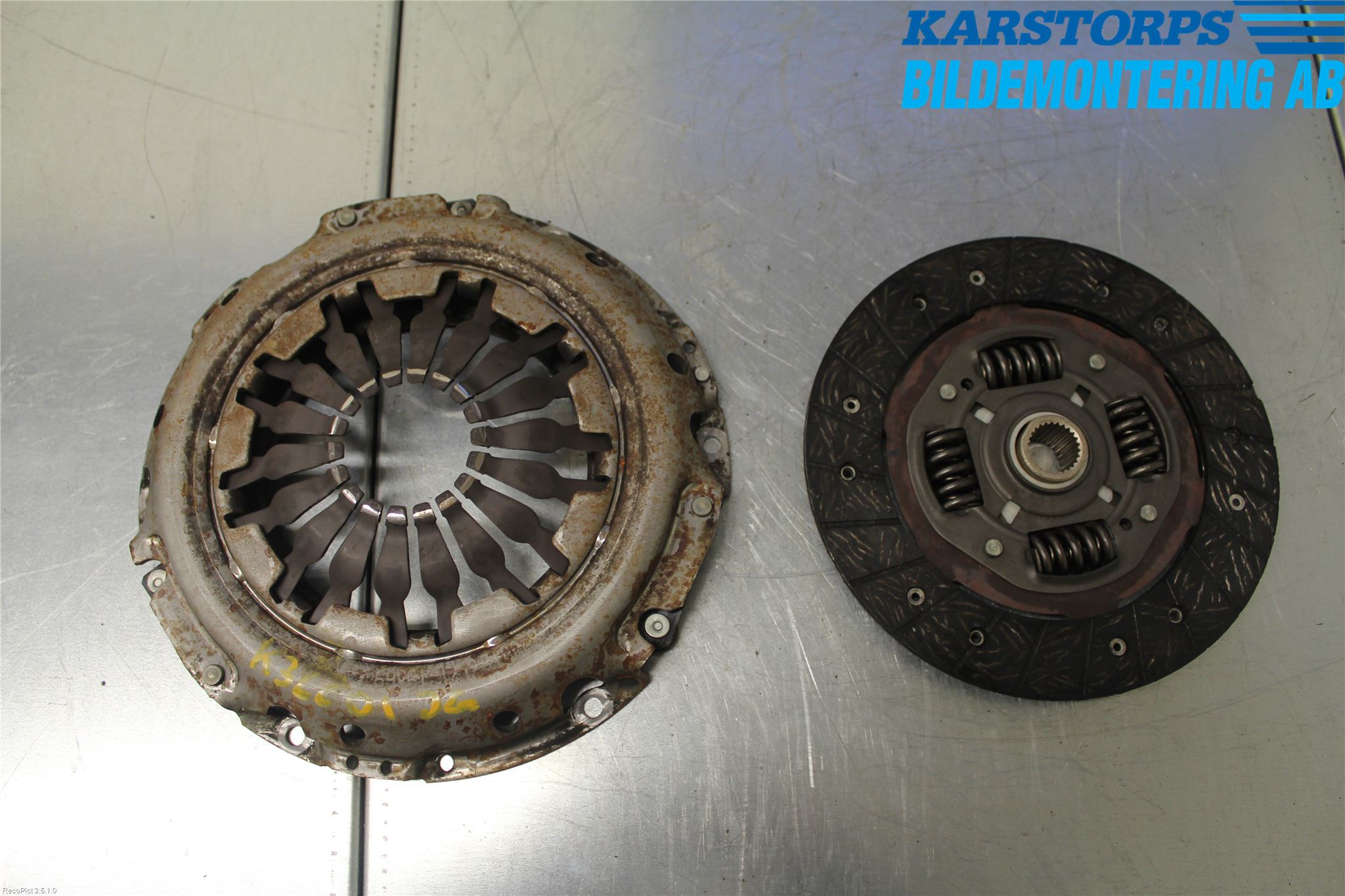 Renault MÉGANE II  03-05 Koppling Tryckplatta