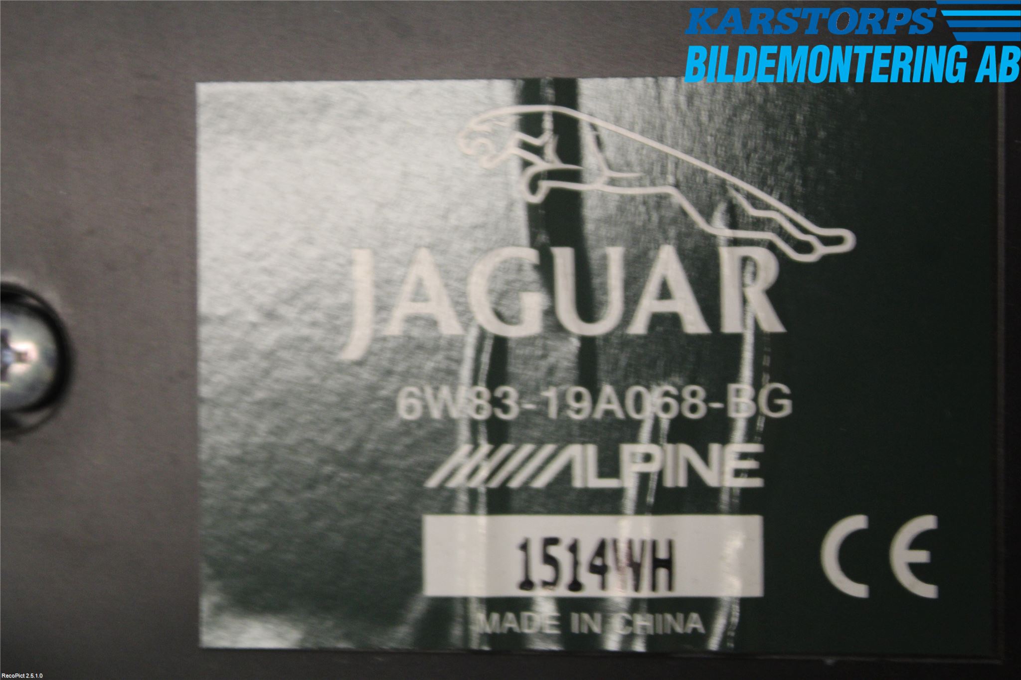 Jaguar XK/XKR 06-14 Högtalare