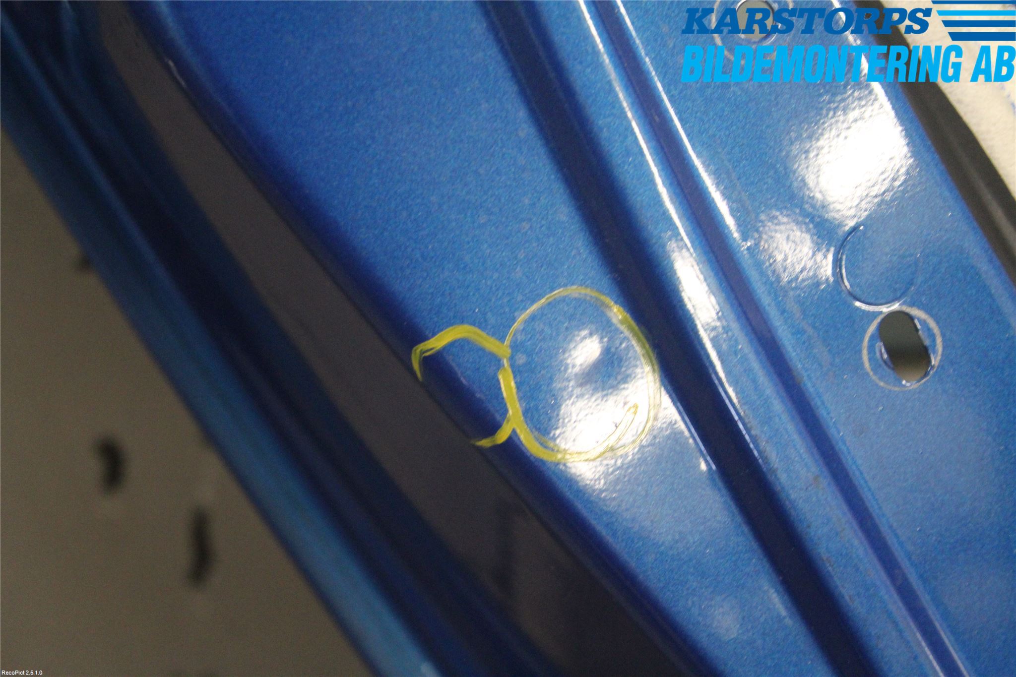 Peugeot 307     05-08 Dörr Bak Vänster