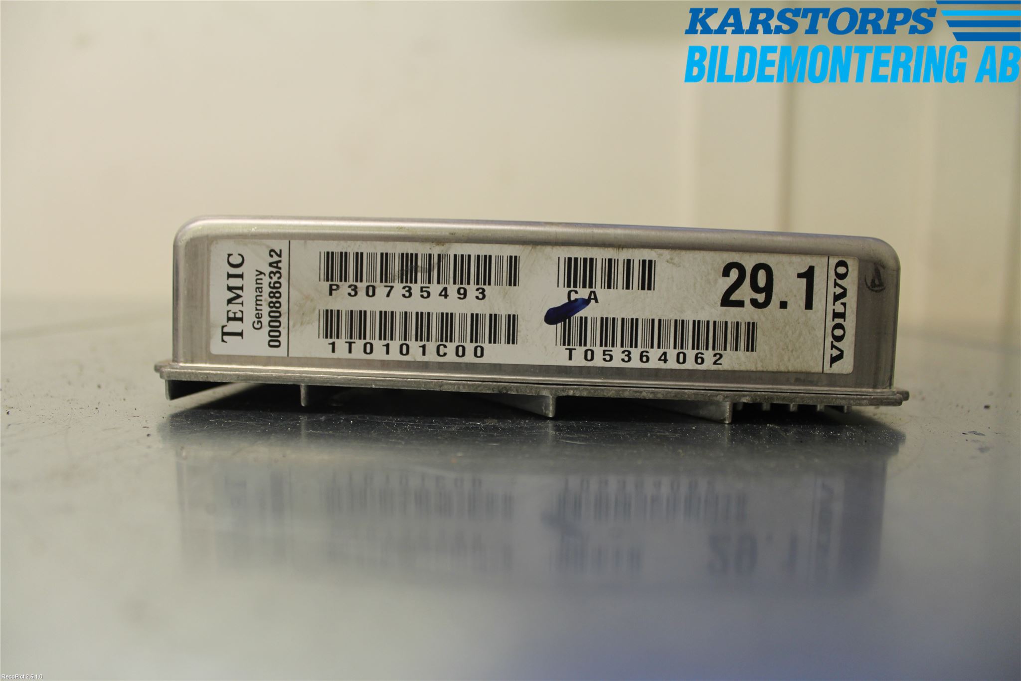 Volvo S60 05-10 Styrenhet Växellåda