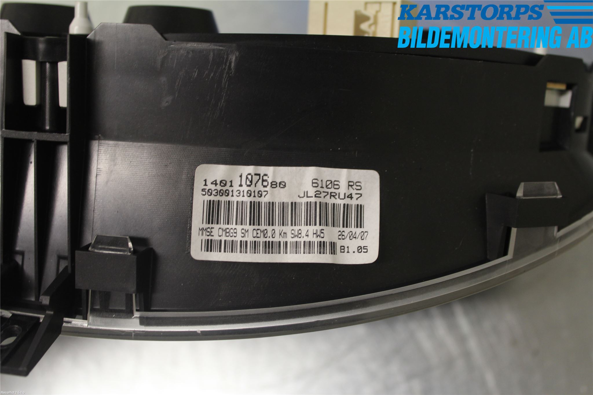 Peugeot EXPERT 07-14 Instrument Komb