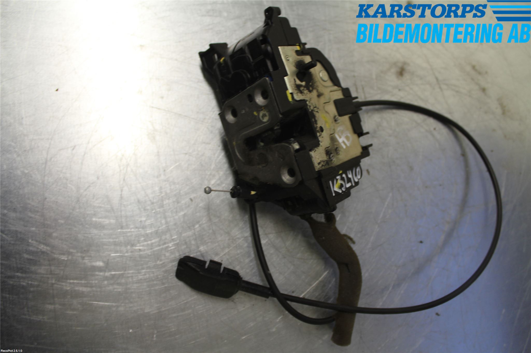 Renault CLIO III  09-12 Låskista-Dörrlås