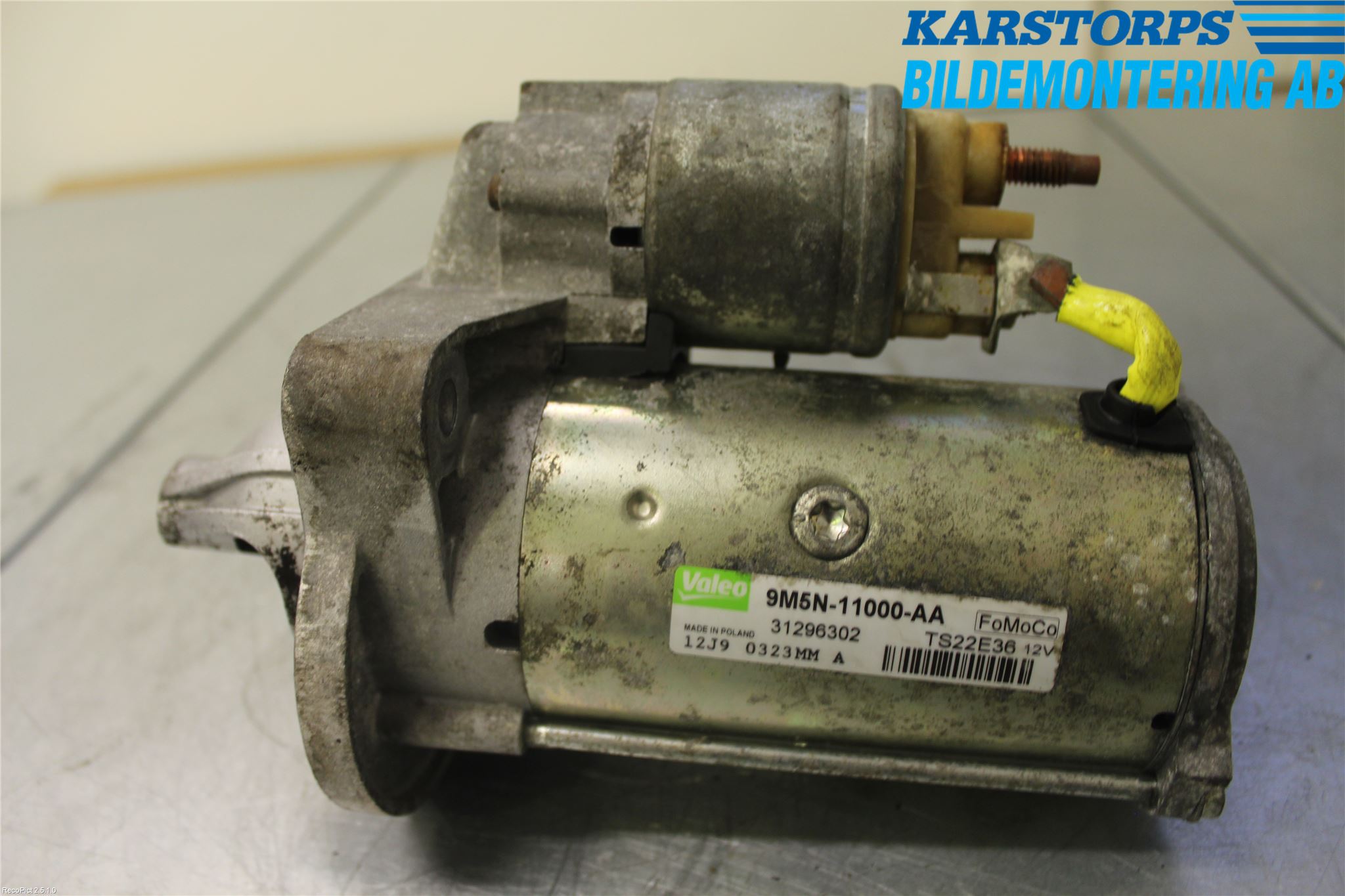 Volvo V50 08-12 Startmotor Diesel