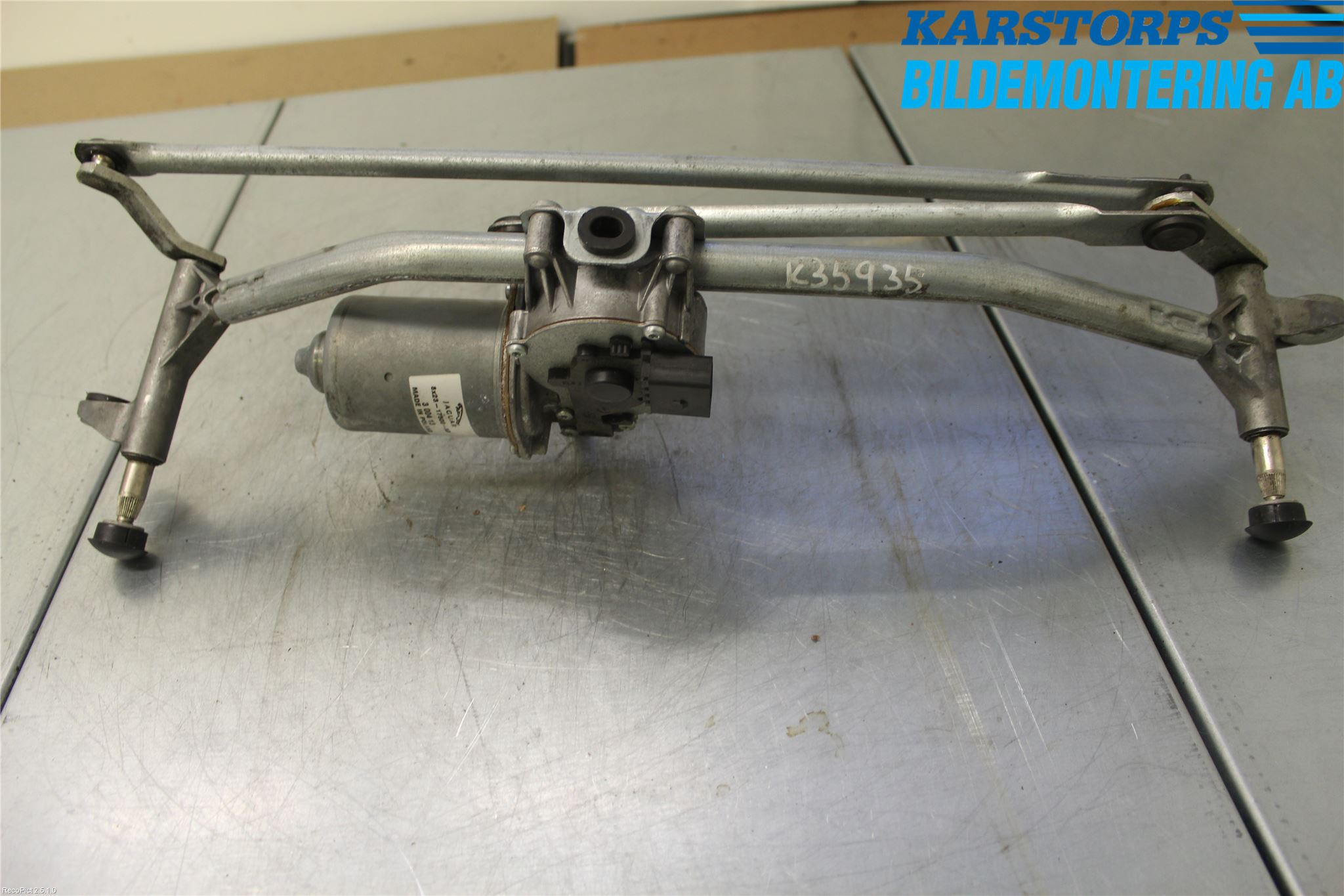 Jaguar XF 08-15 Torkarmekanism Vindruta