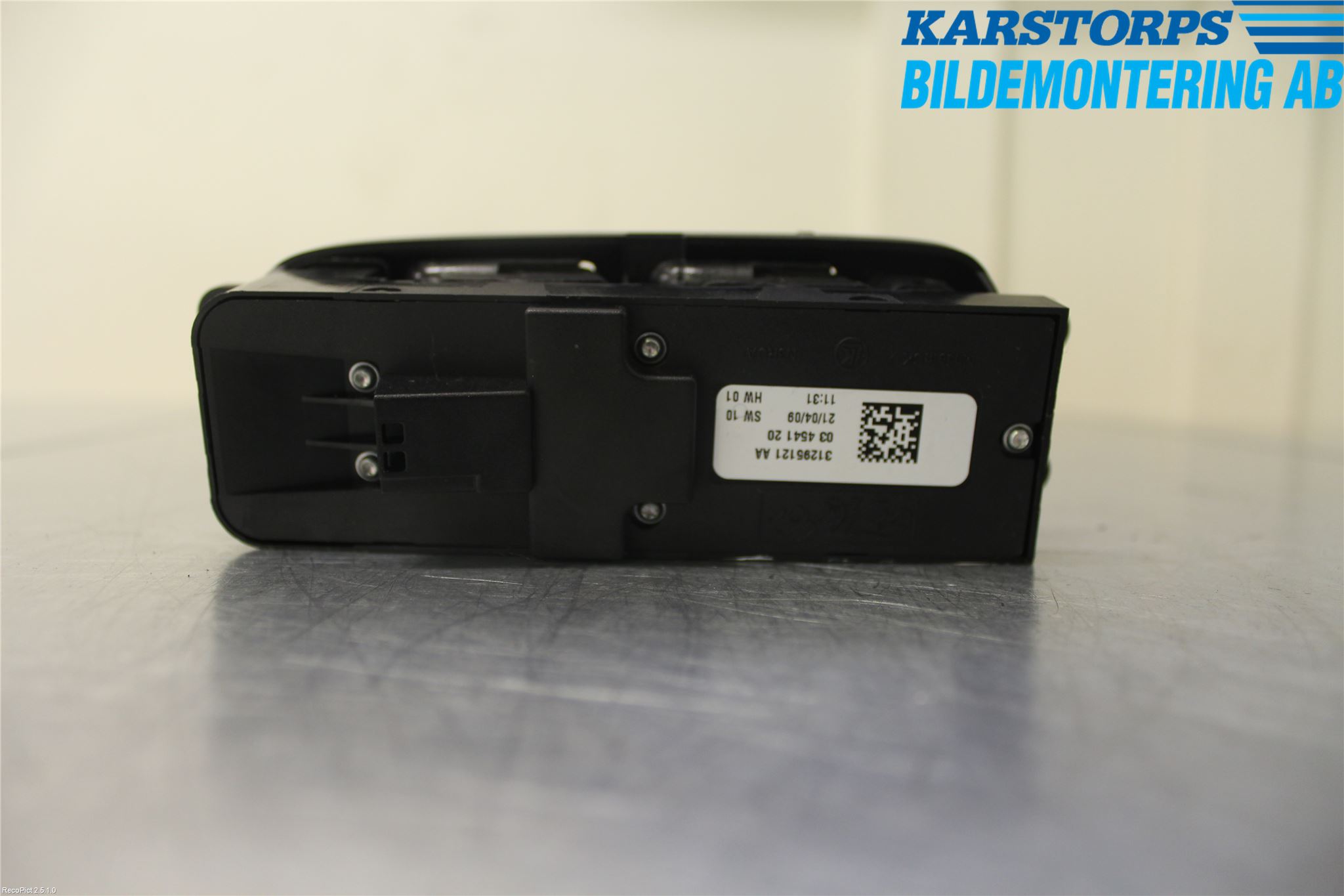 Volvo S40 08-12 Strömställare Elhiss