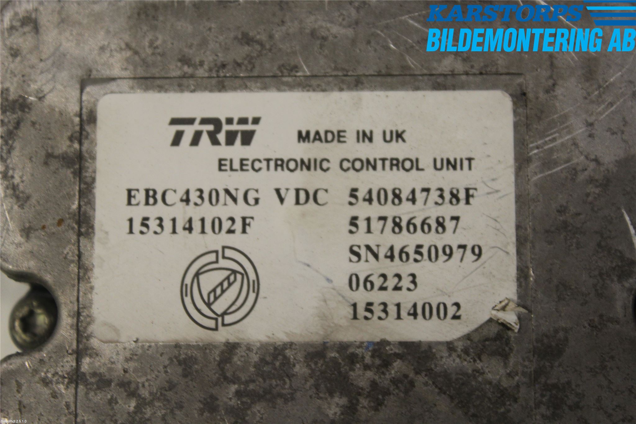 Alfa 159 Abs Hydraulaggregat