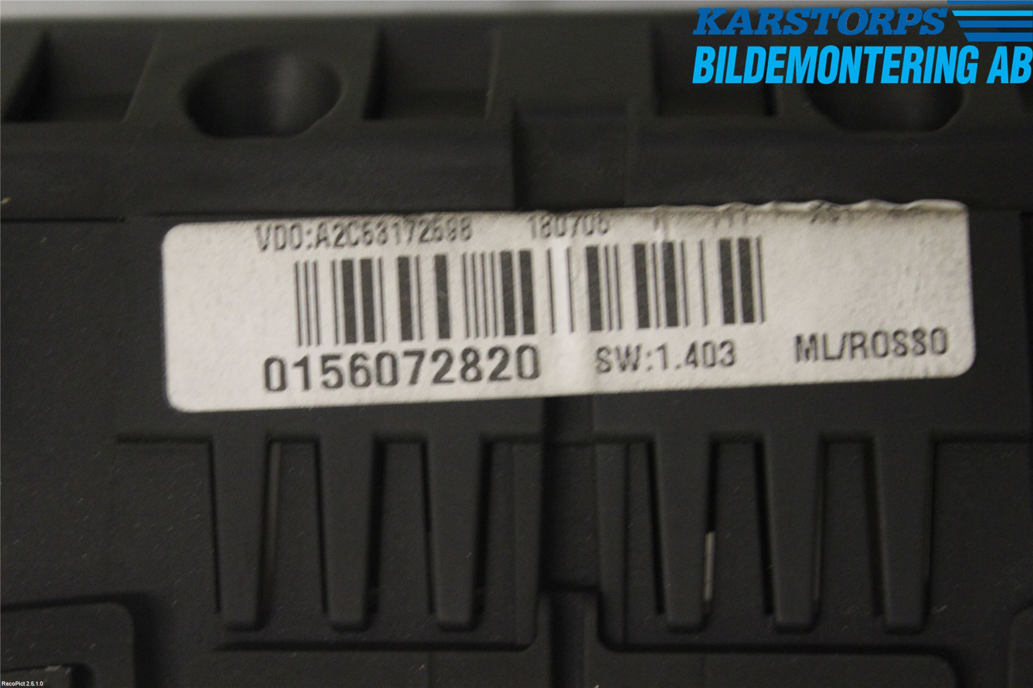 Alfa 159 Instrument Komb