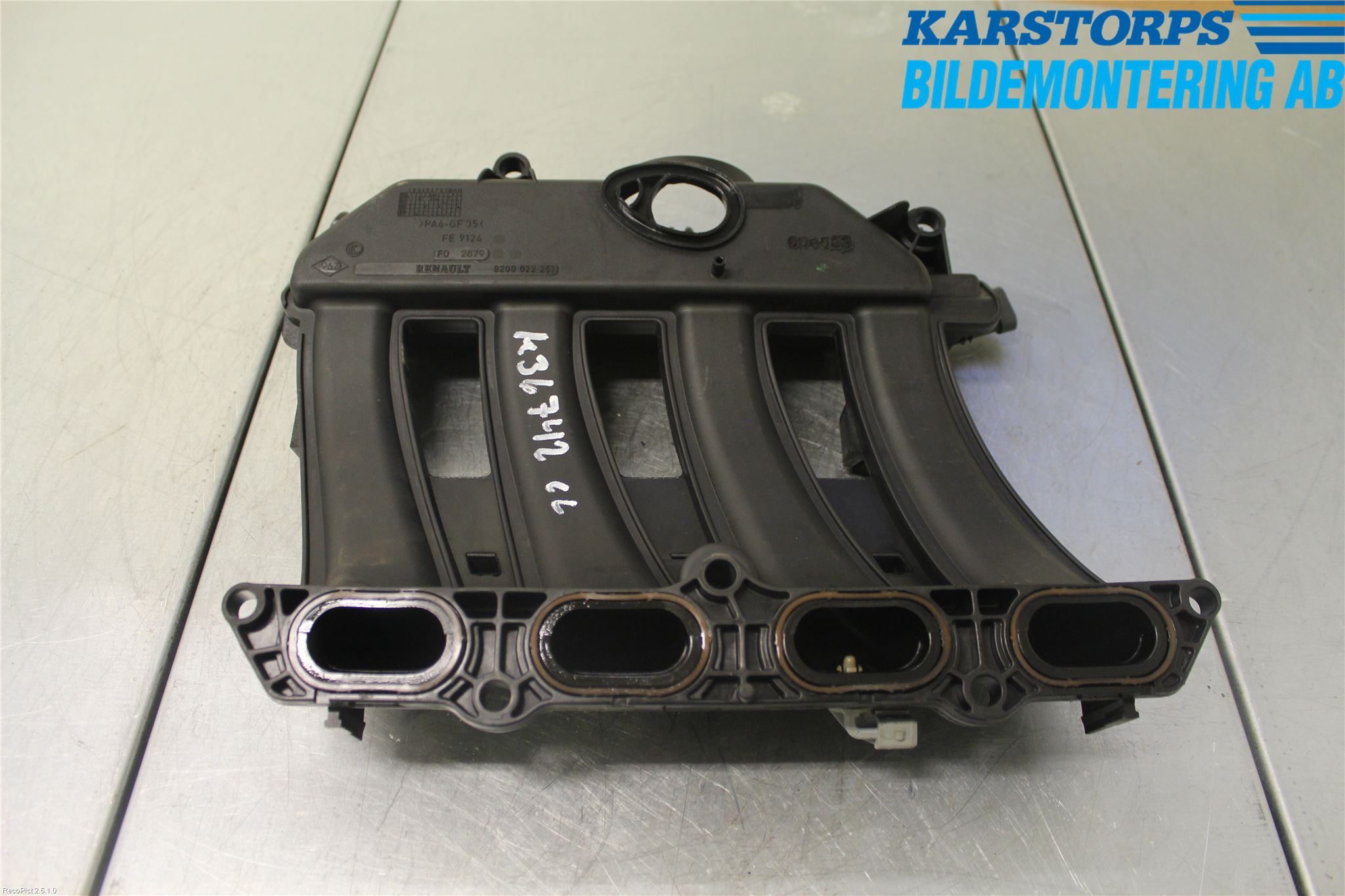 Renault MÉGANE II  06-08 Grenrör Insug