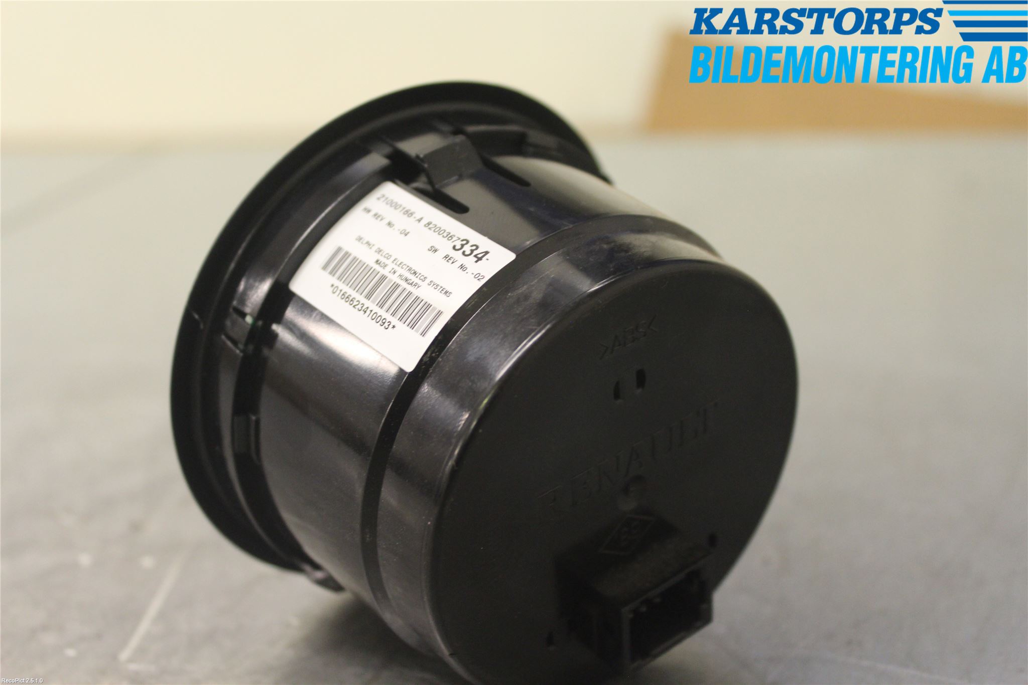 Renault ESPACE/GRAND ESPACE 04-14 Värmereglage