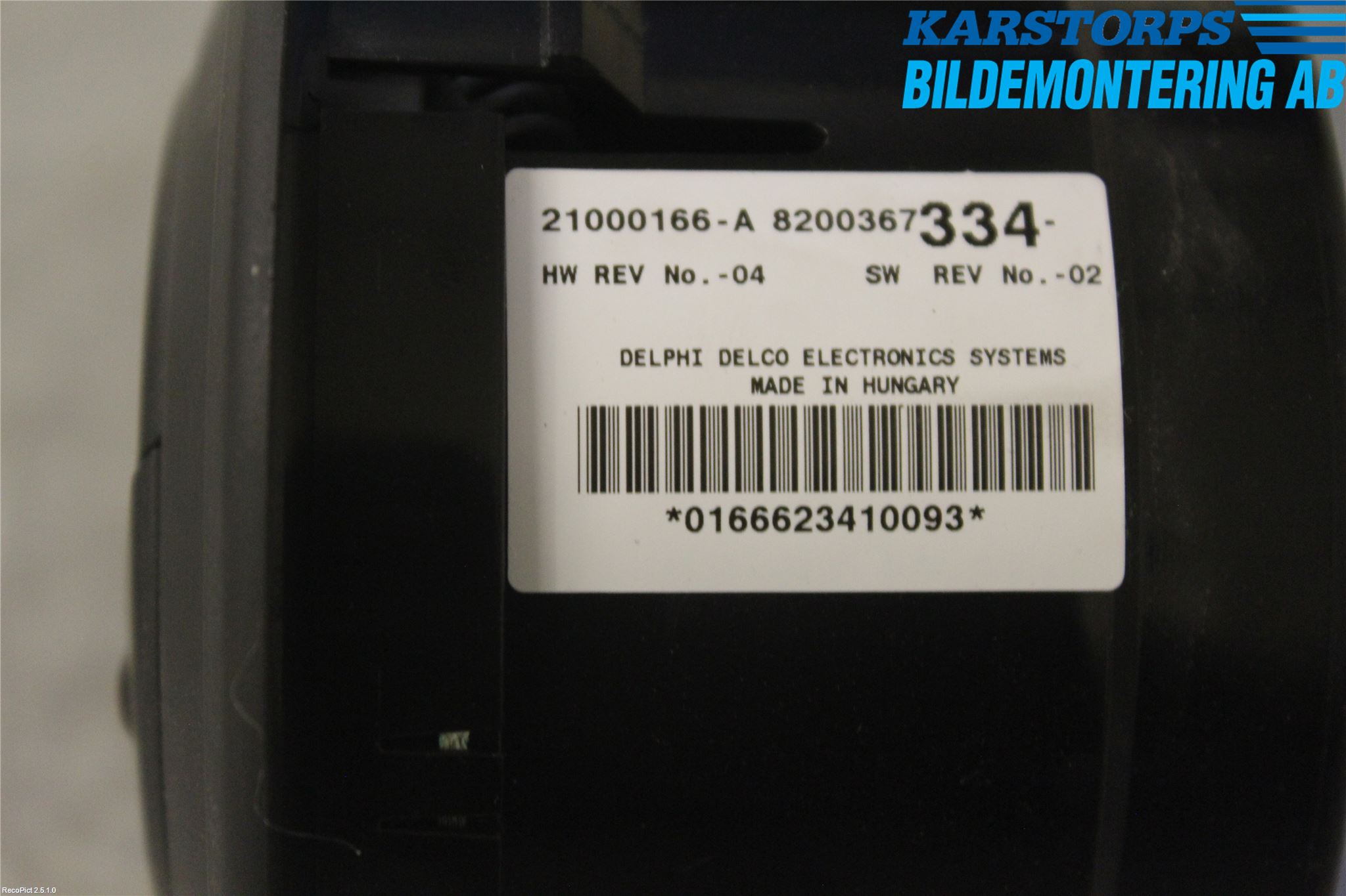 Renault ESPACE/GRAND ESPACE 04-14 Värmereglage