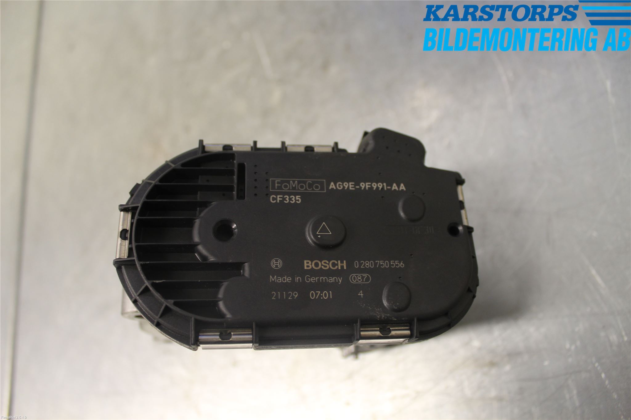 Jaguar XF 08-15 Injspjällhus