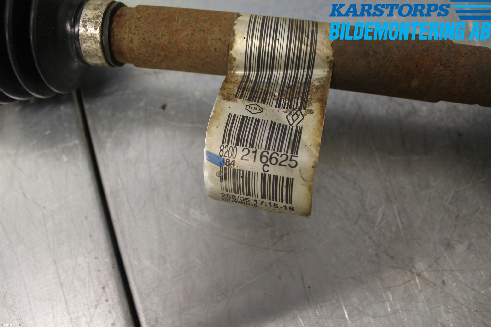 Renault SCÉNIC/GRAND 03-06 Drivaxel Fram Höger