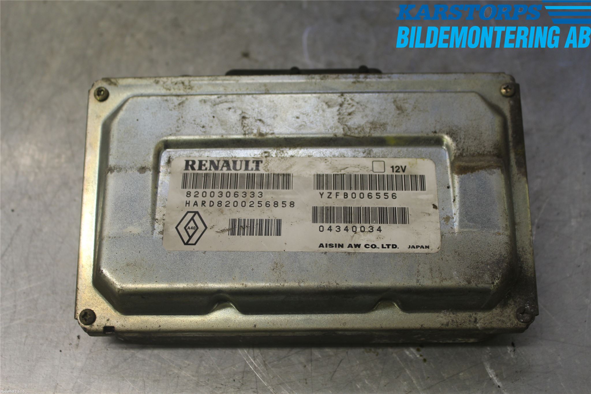 Renault ESPACE/GRAND ESPACE 04-14 Styrenhet Växellåda