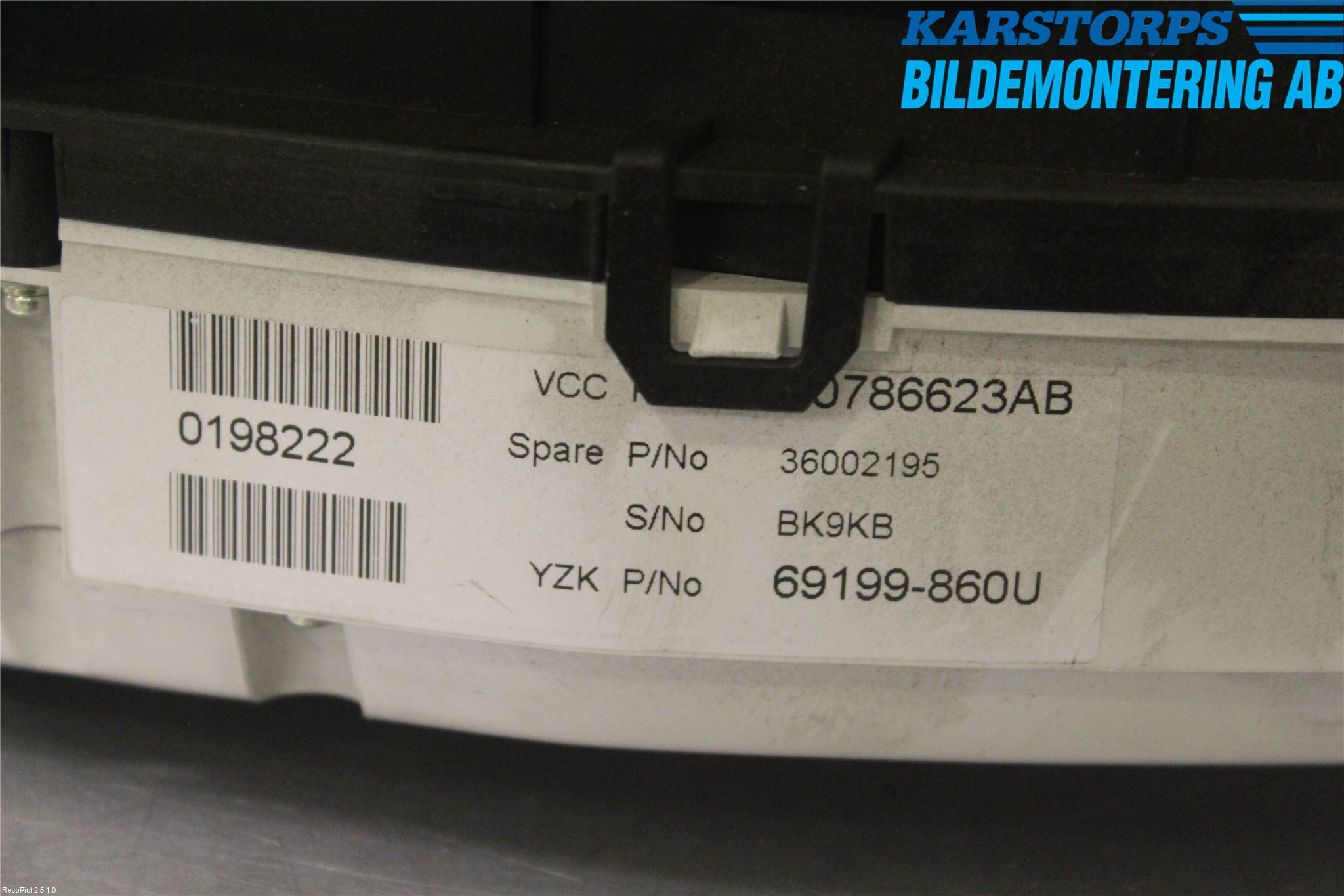 Volvo V70 08-13 Instrument Komb