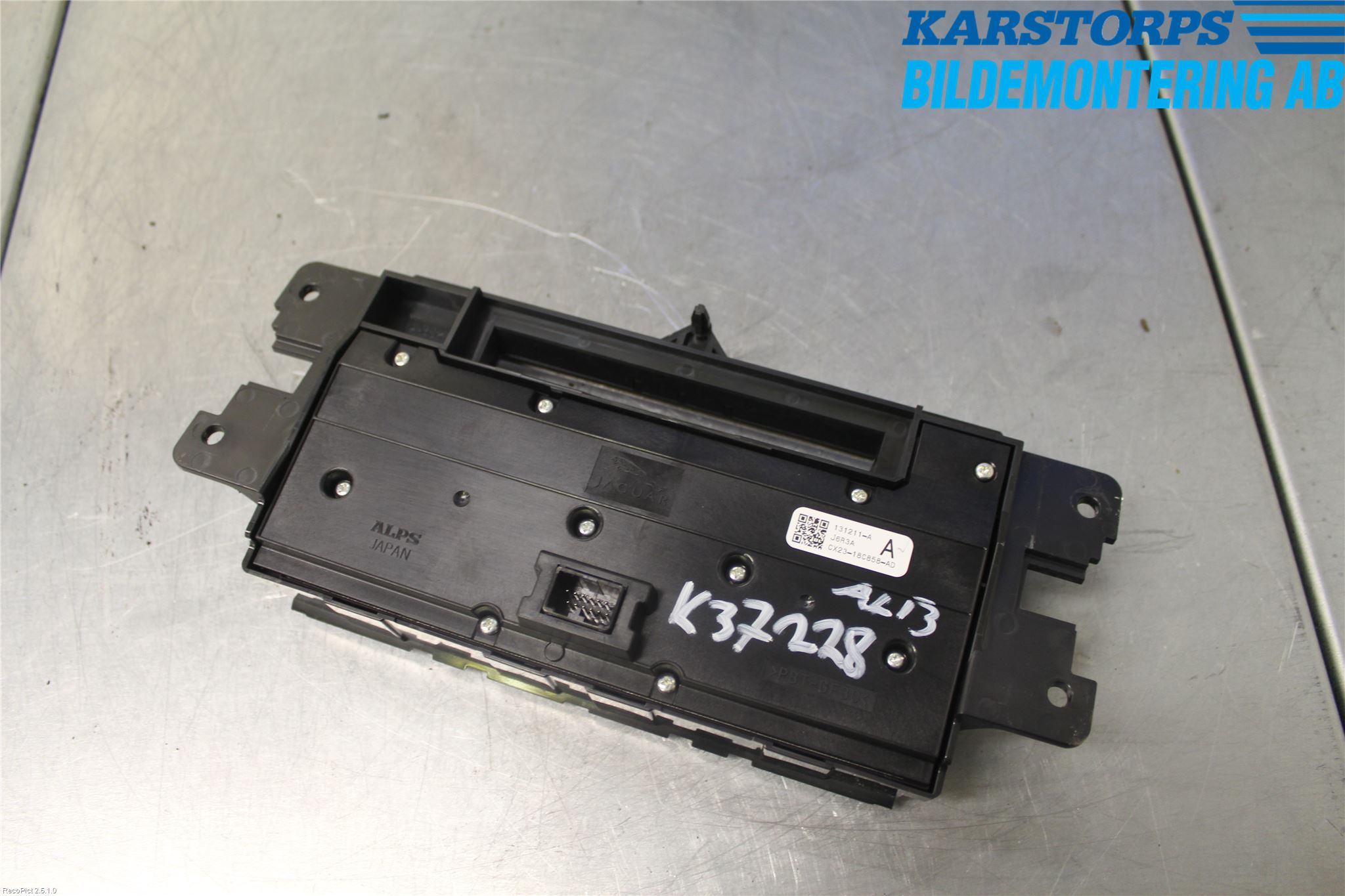 Jaguar XF 08-15 Värmereglage