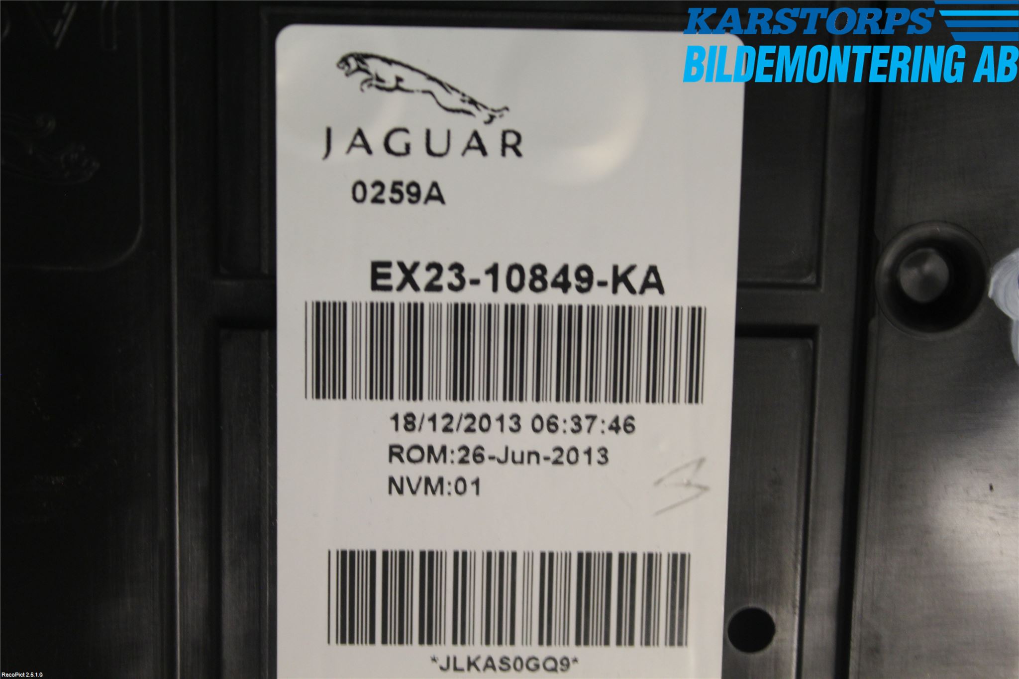 Jaguar XF 08-15 Instrument Komb
