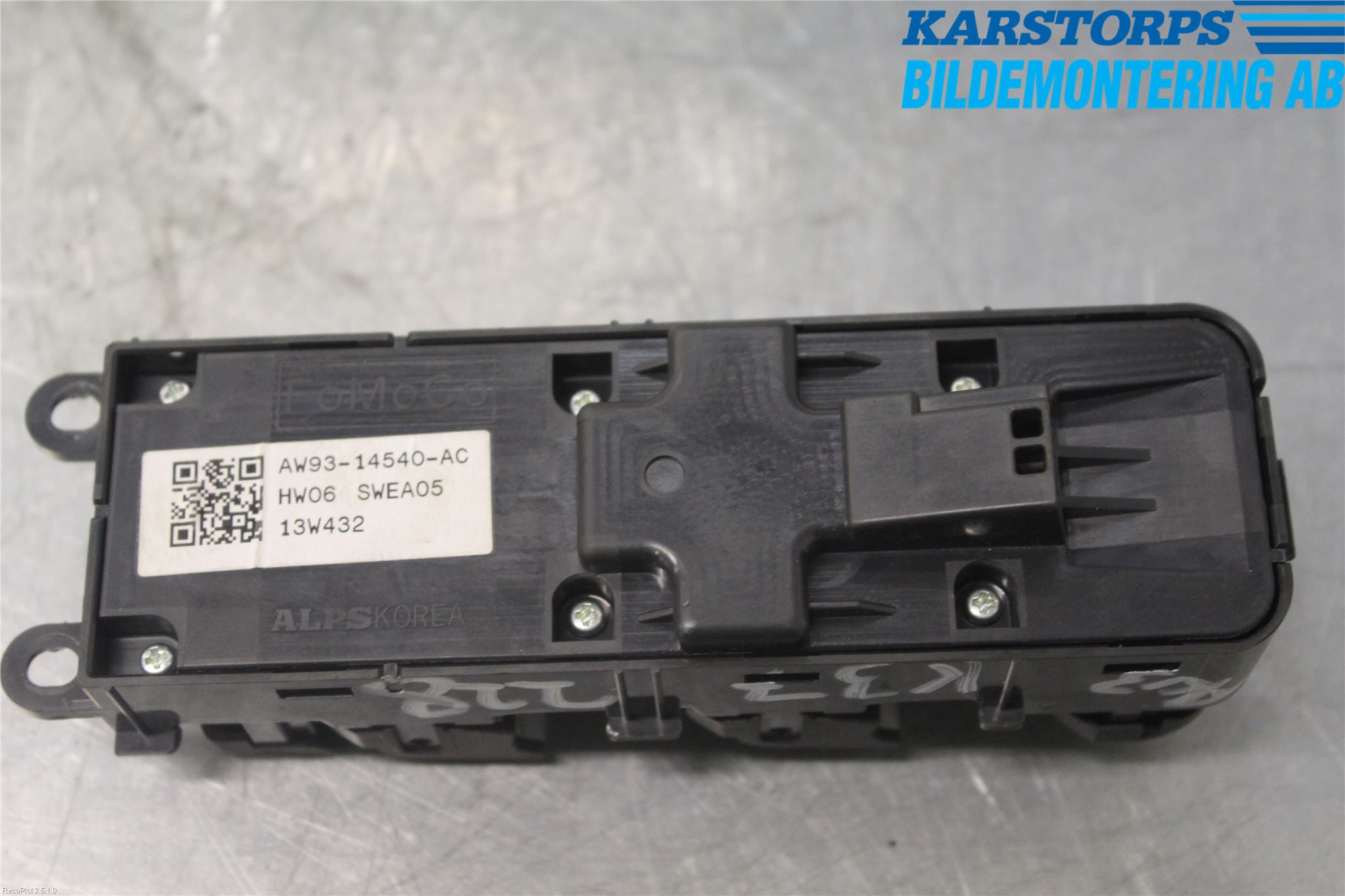 Jaguar XF 08-15 Strömställare Elhiss