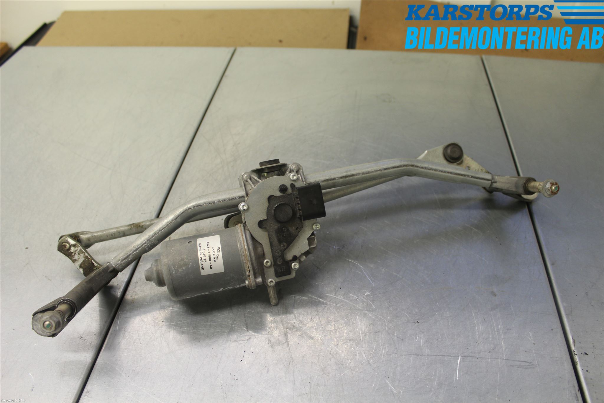 Jaguar XF 08-15 Torkarmekanism Vindruta