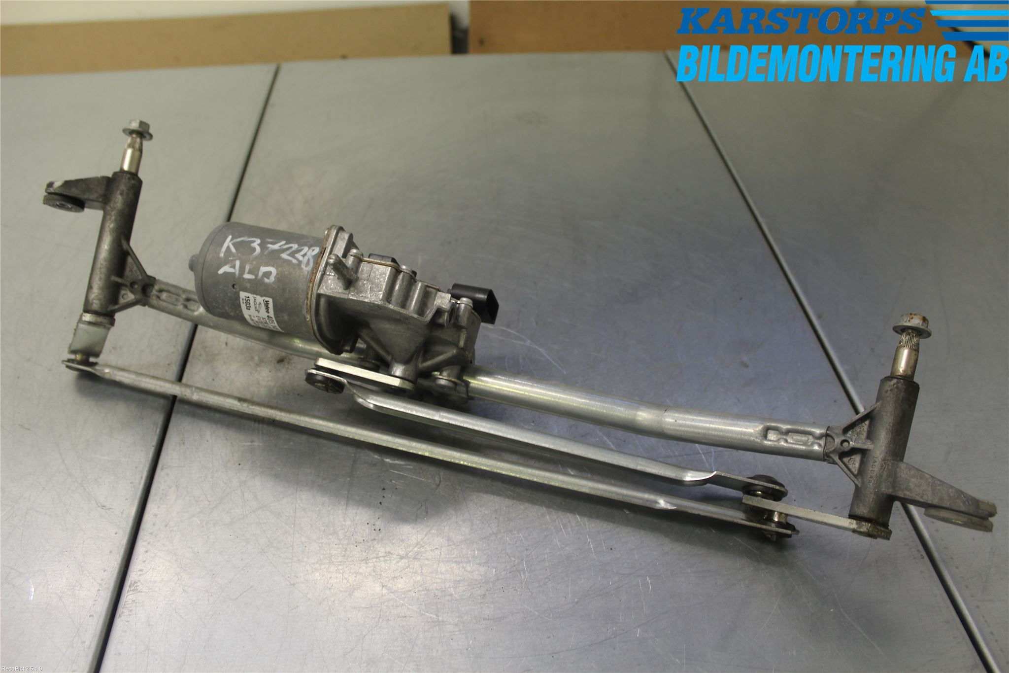 Jaguar XF 08-15 Torkarmekanism Vindruta